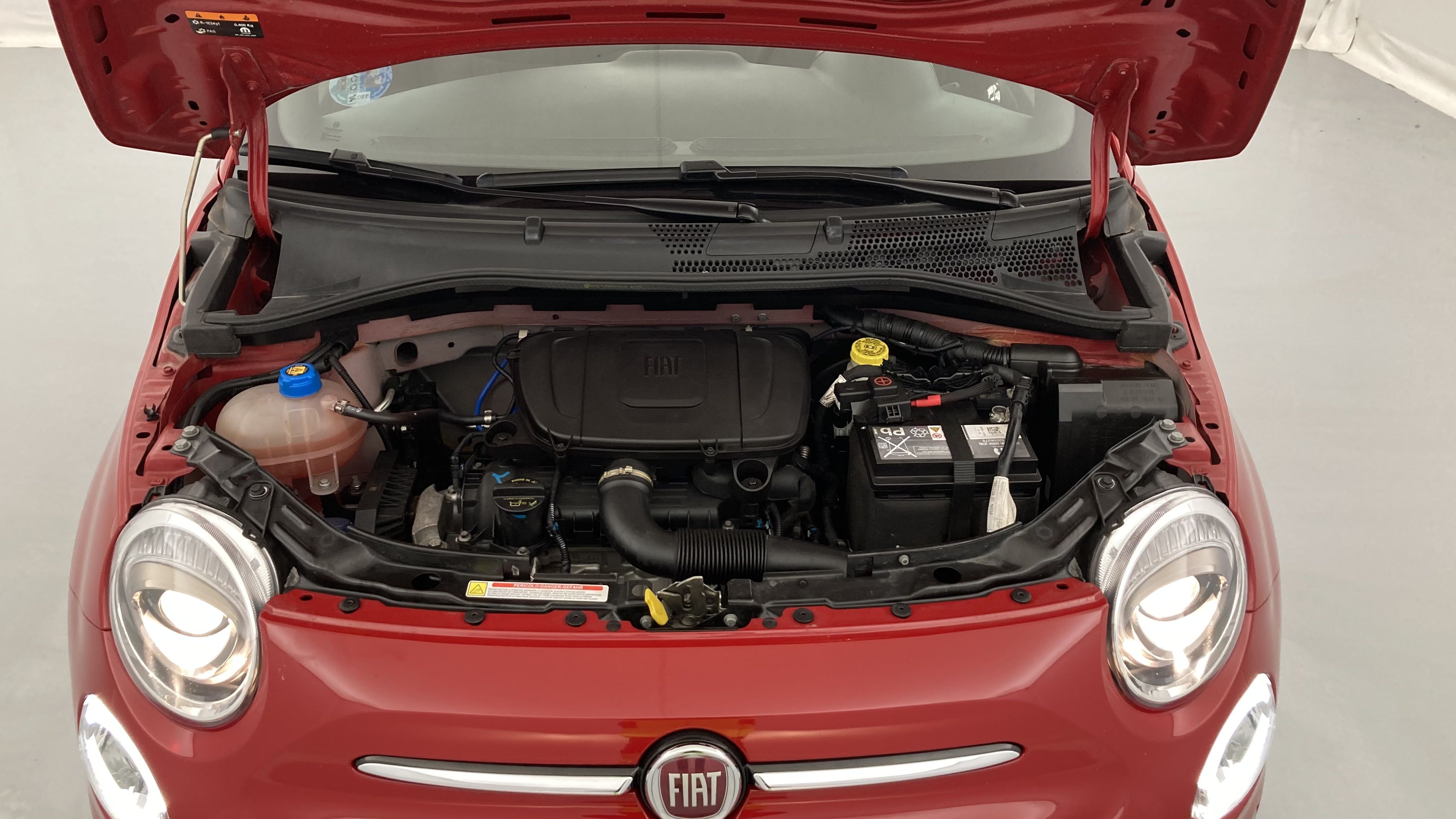 fiat 500c dolcevita 1.0 HYBRID 70 MHEV 2024 rosso corsa 23