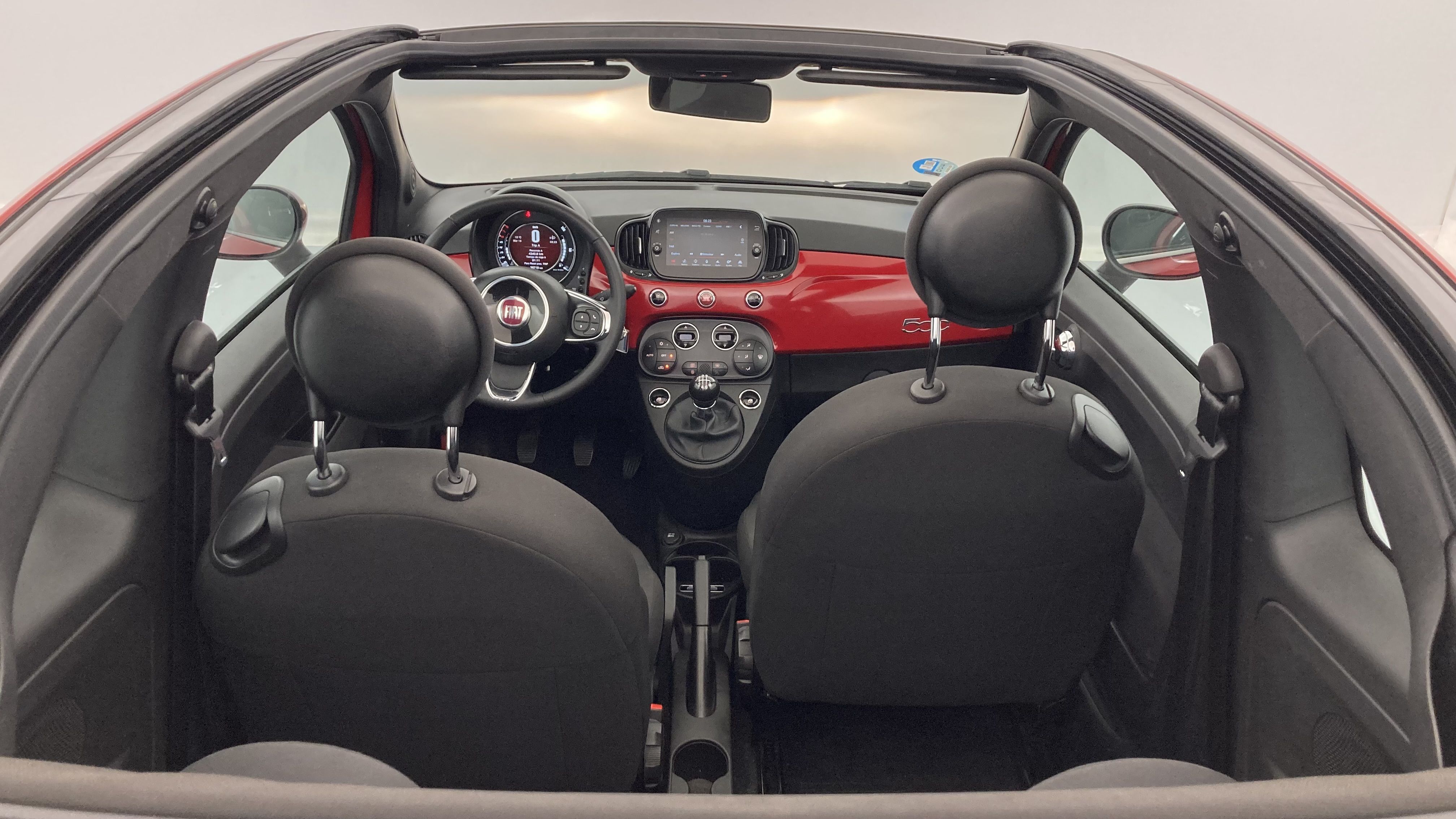 fiat 500c dolcevita 1.0 HYBRID 70 MHEV 2024 rosso corsa 25
