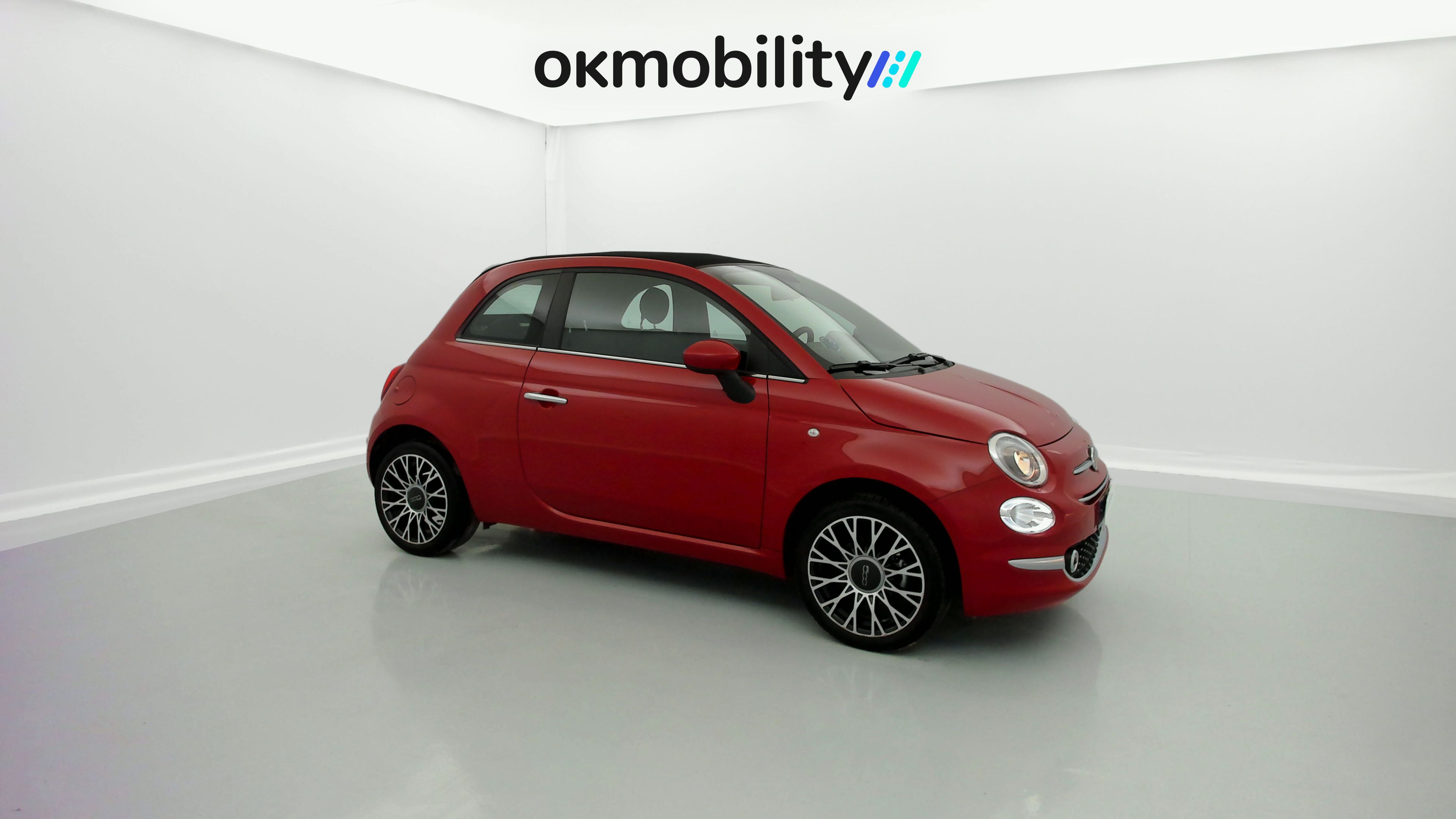 fiat 500c dolcevita 1.0 HYBRID 70 MHEV 2024 rosso corsa 3