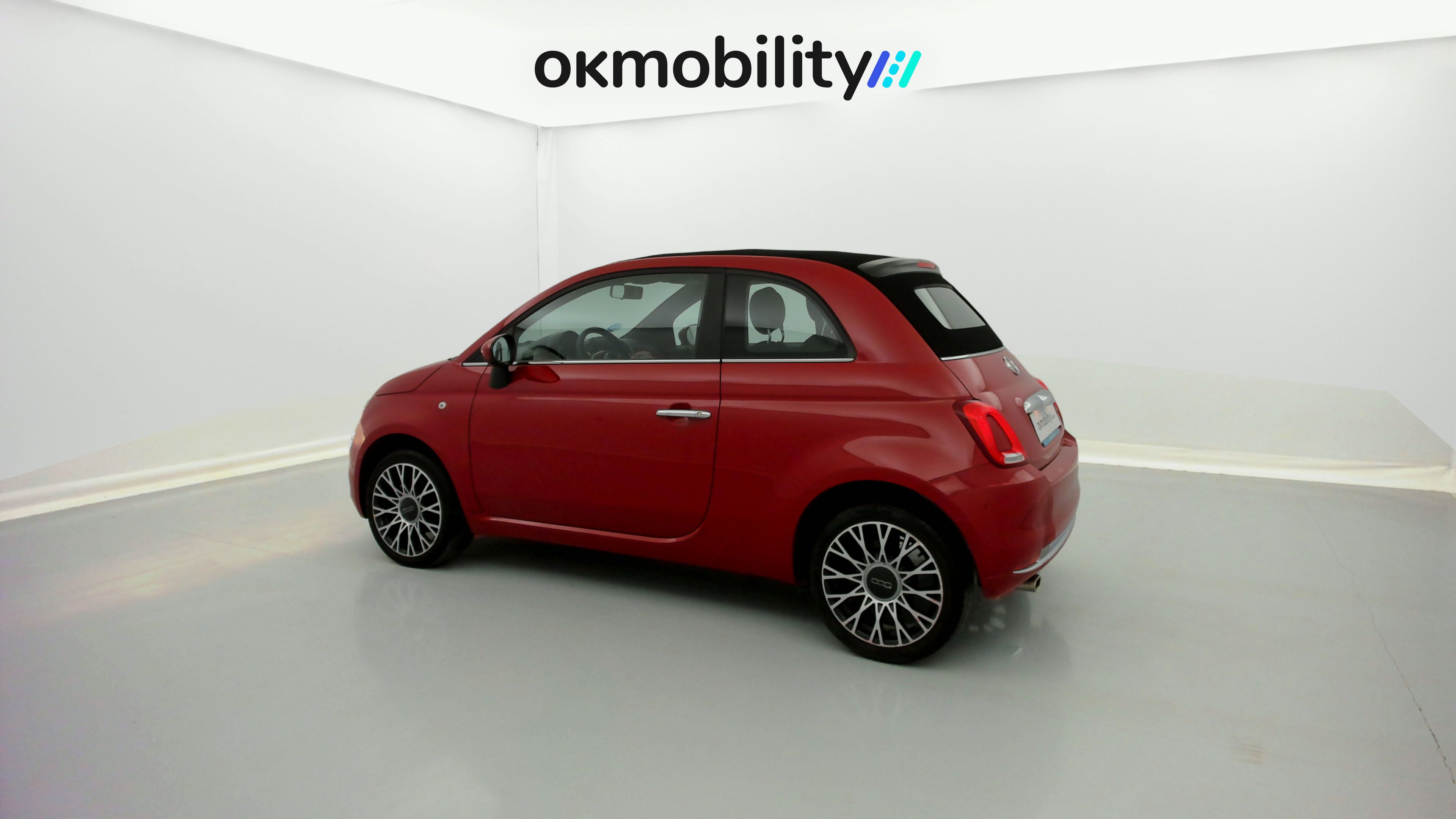 fiat 500c dolcevita 1.0 HYBRID 70 MHEV 2024 rosso corsa 8
