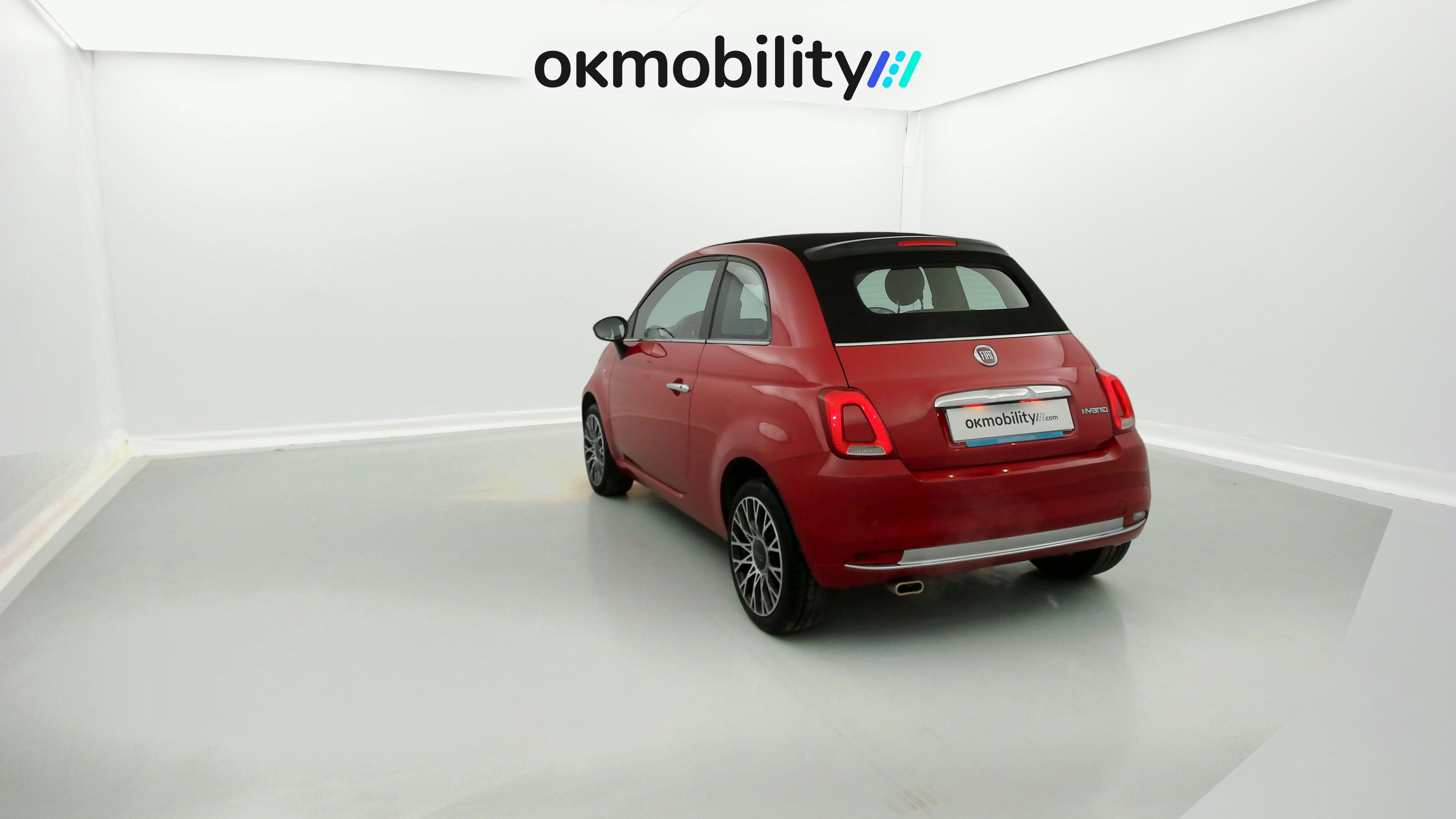 fiat 500c dolcevita 1.0 HYBRID 70 MHEV 2024 rosso corsa 9
