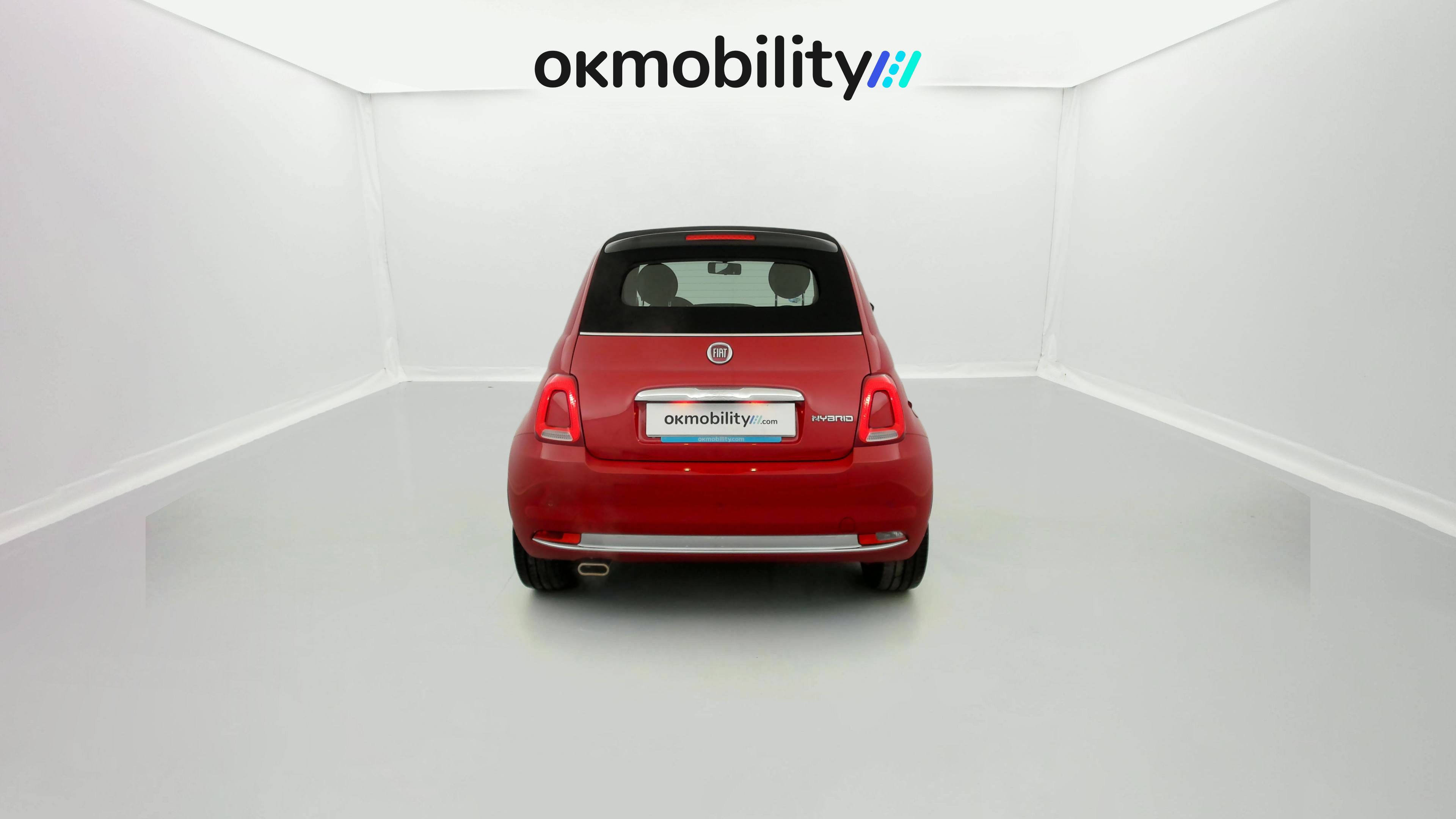 fiat 500c dolcevita 1.0 HYBRID 70 MHEV 2024 rosso corsa 10