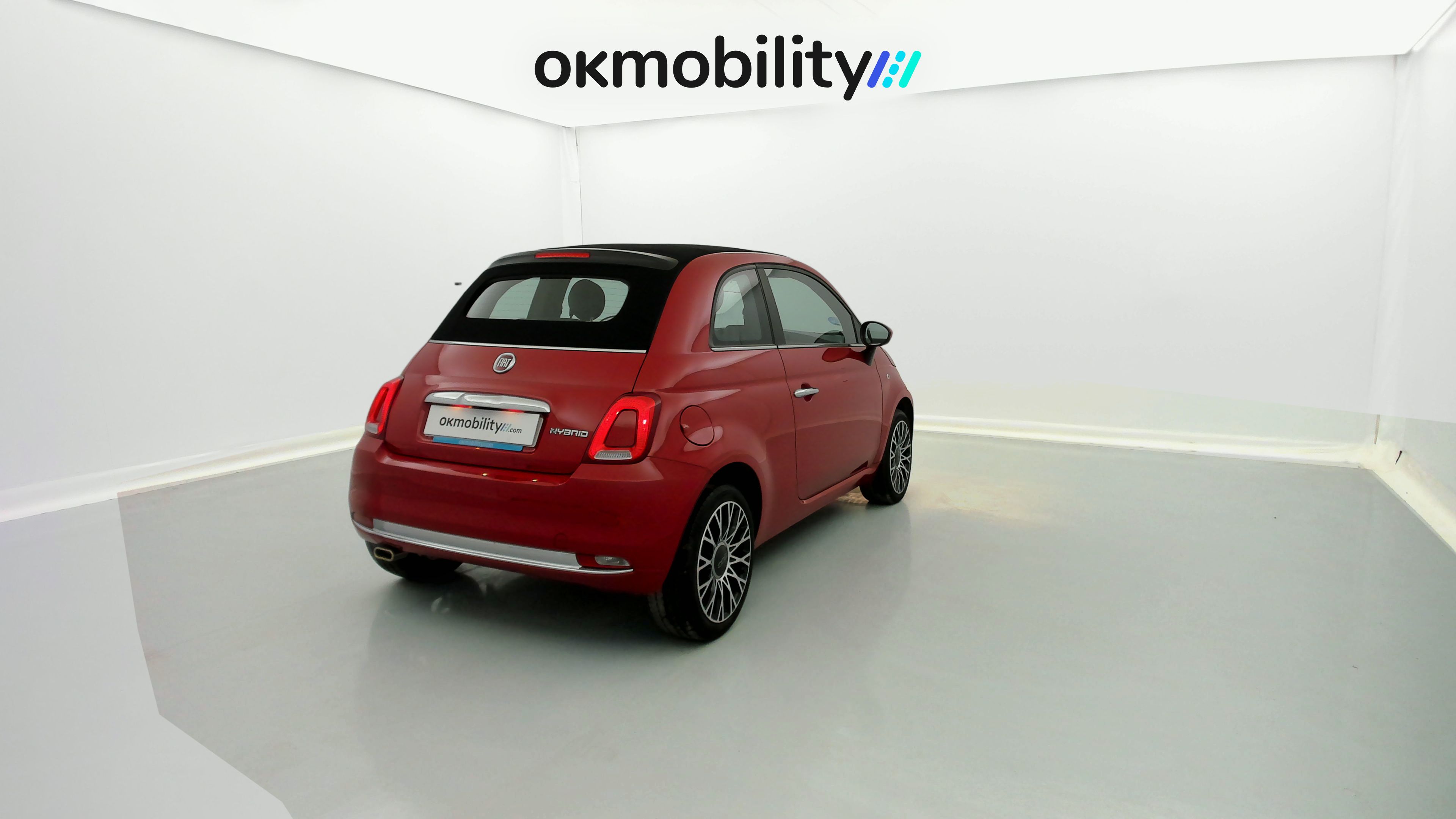 fiat 500c dolcevita 1.0 HYBRID 70 MHEV 2024 rosso corsa 11