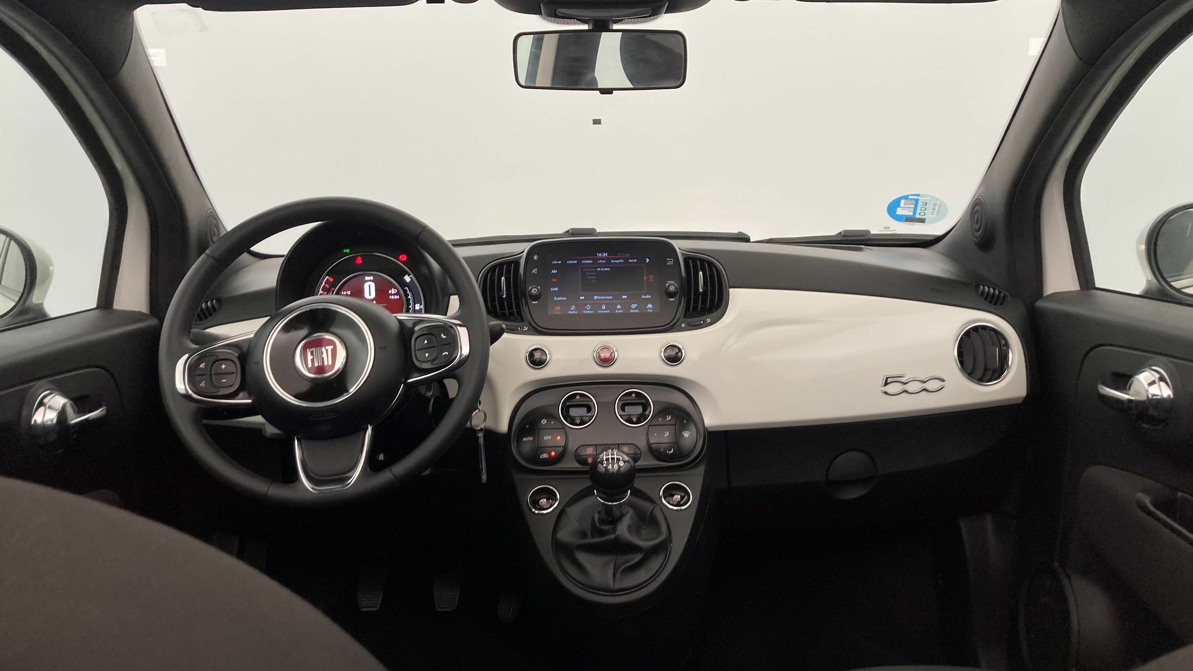 fiat 500c dolcevita 1.0 HYBRID 70 MHEV 2024 bianco 15