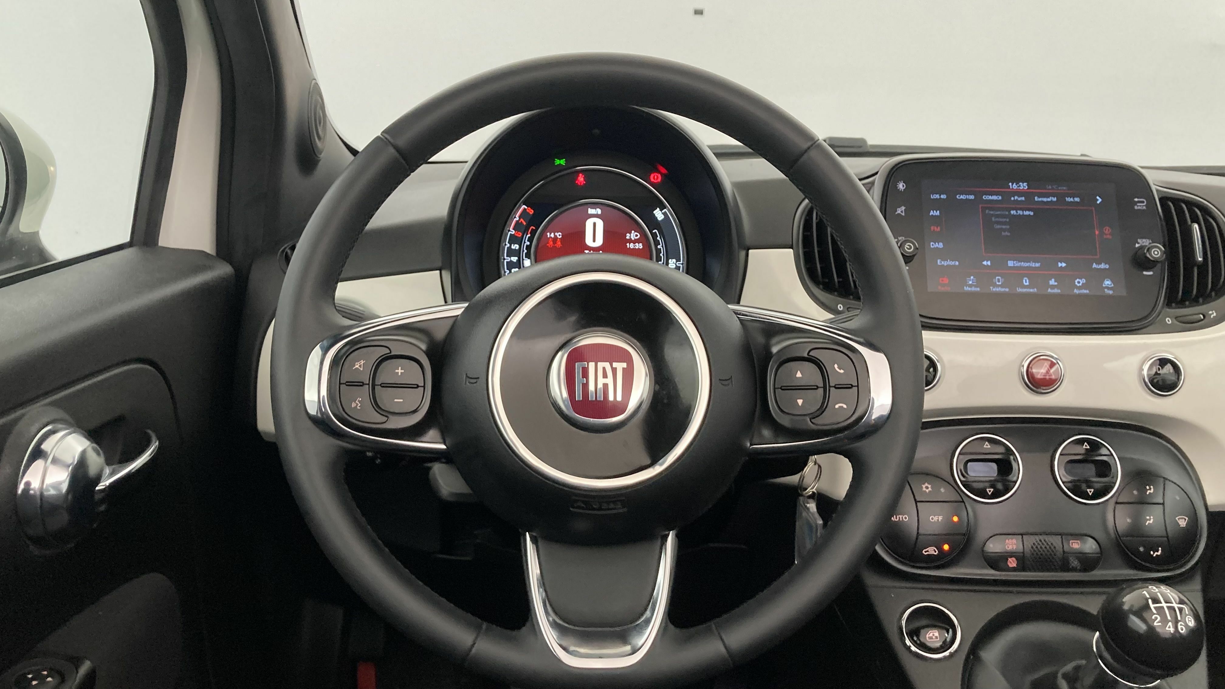 fiat 500c dolcevita 1.0 HYBRID 70 MHEV 2024 bianco 16