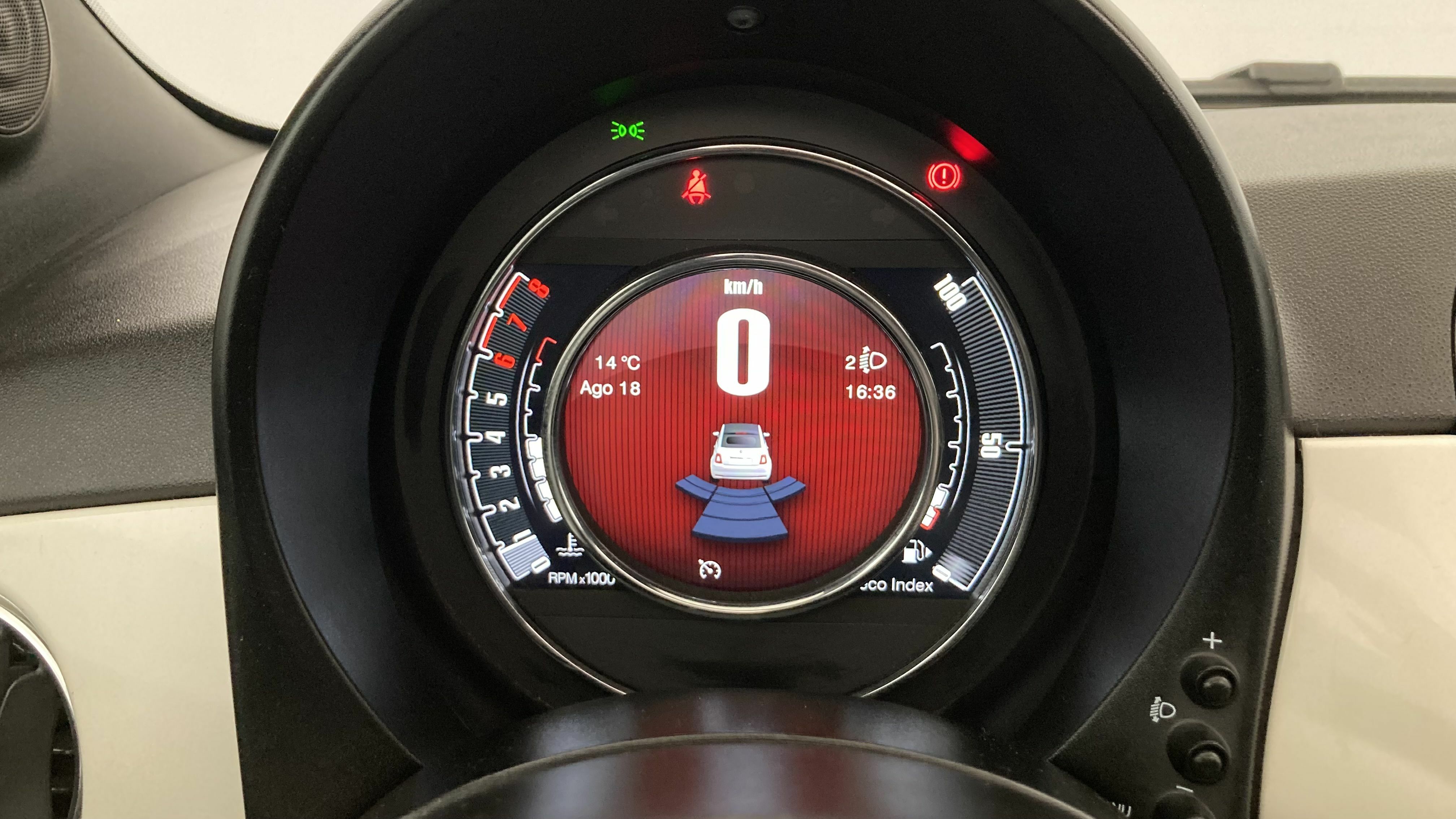 fiat 500c dolcevita 1.0 HYBRID 70 MHEV 2024 bianco 17