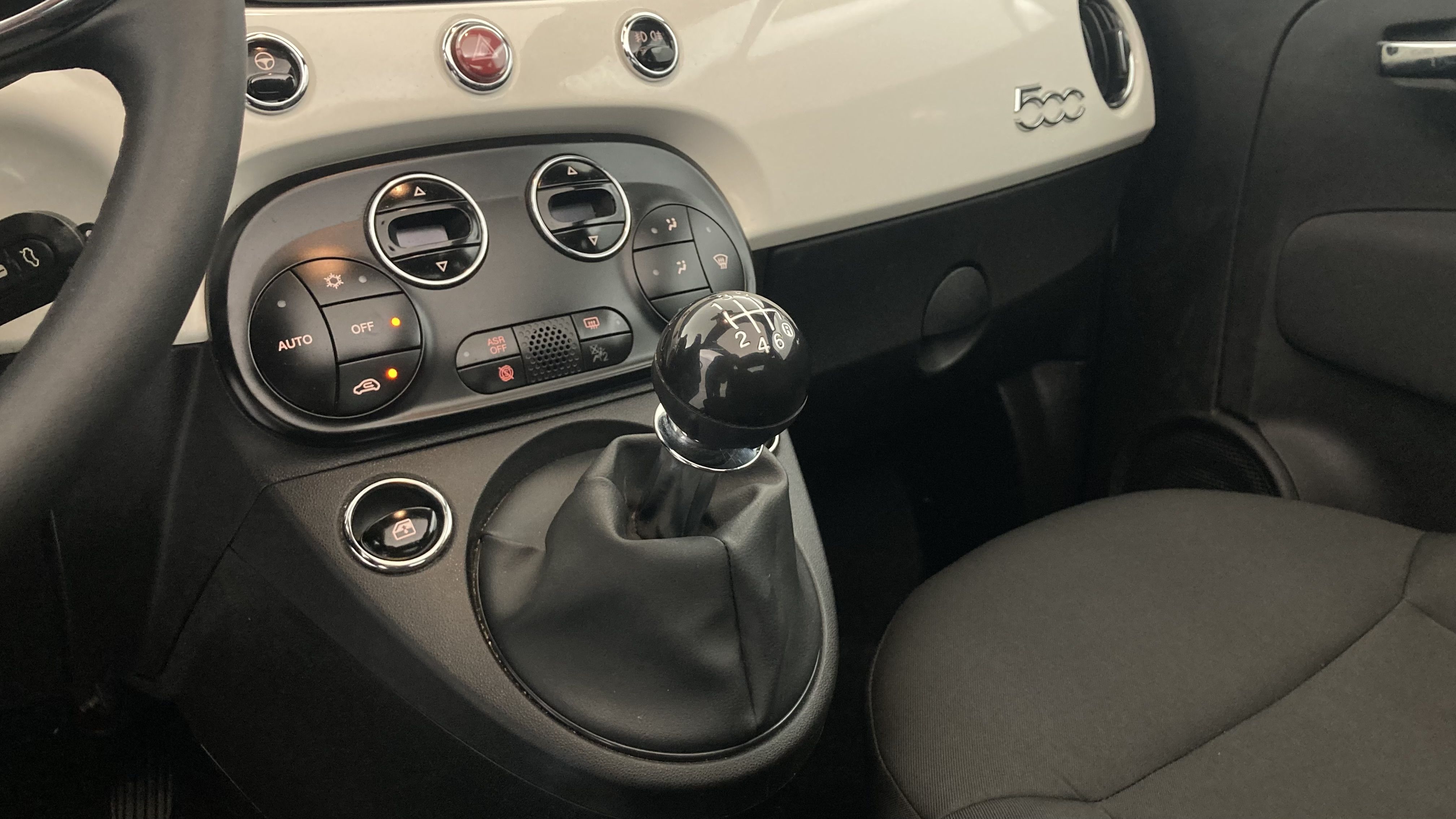 fiat 500c dolcevita 1.0 HYBRID 70 MHEV 2024 bianco 12
