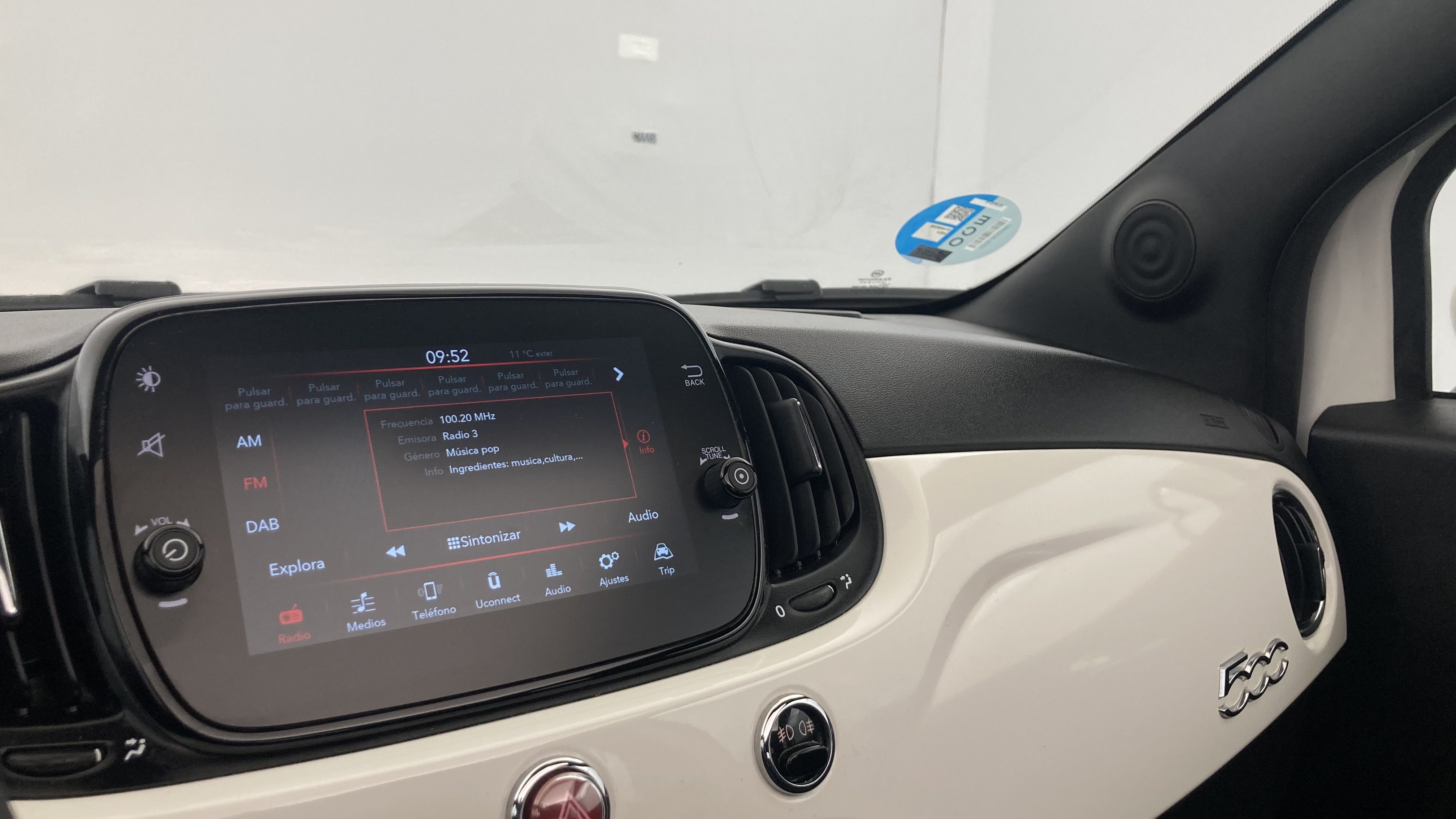 fiat 500c dolcevita 1.0 HYBRID 70 MHEV 2024 bianco 28