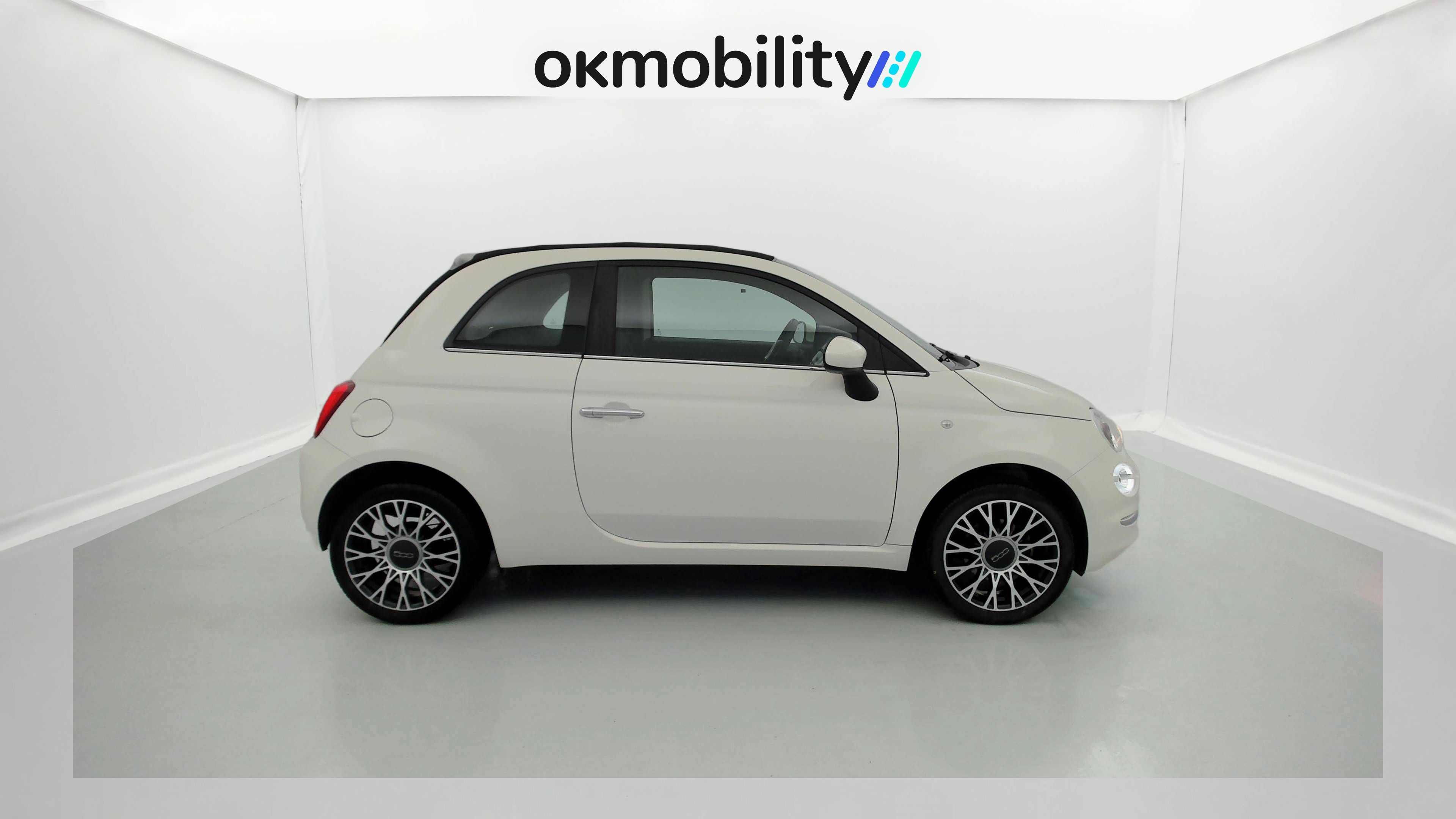 fiat 500c dolcevita 1.0 HYBRID 70 MHEV 2024 bianco 2