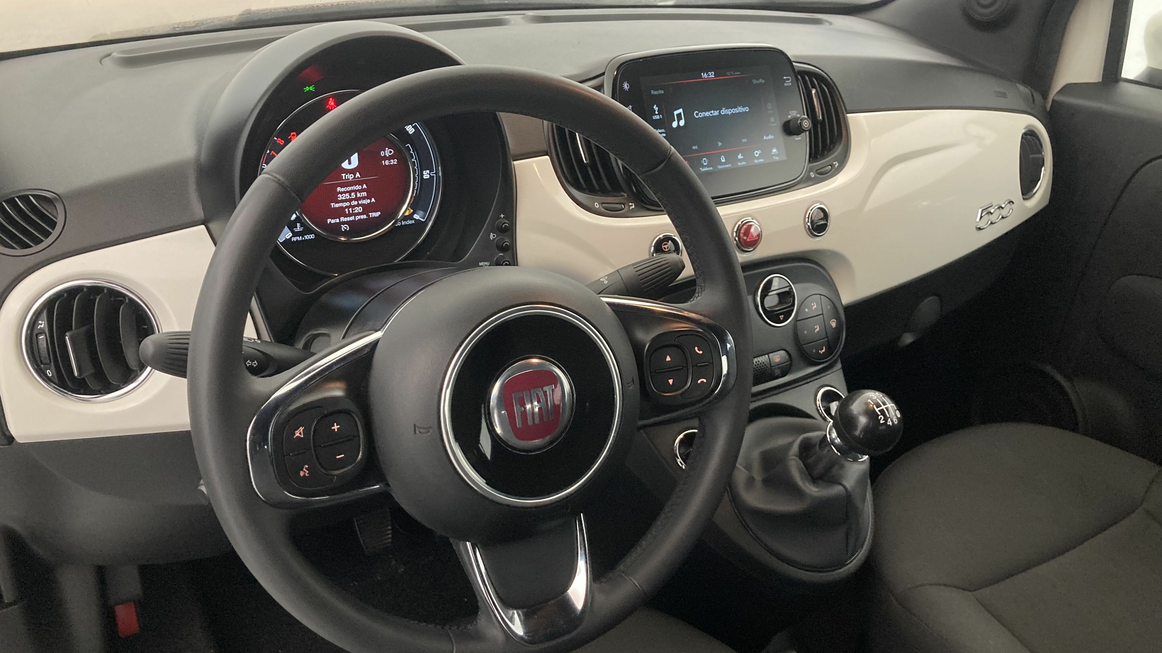 fiat 500c dolcevita 1.0 HYBRID 70 MHEV 2024 bianco 14