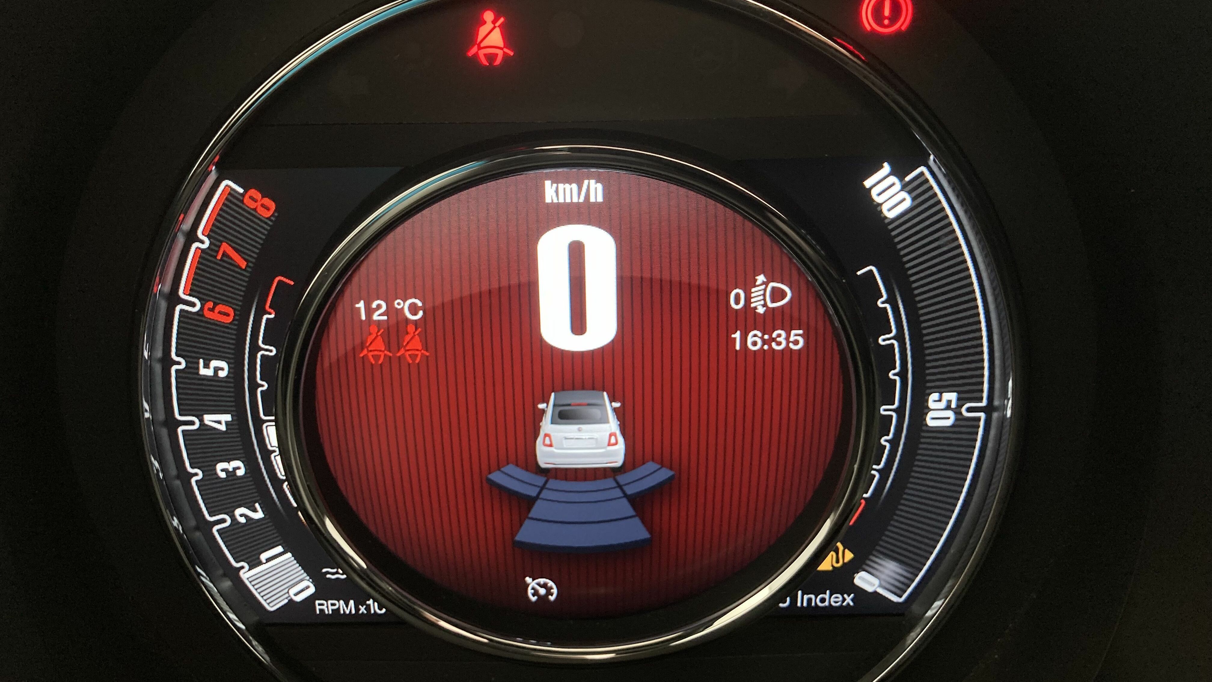 fiat 500c dolcevita 1.0 HYBRID 70 MHEV 2024 bianco 17