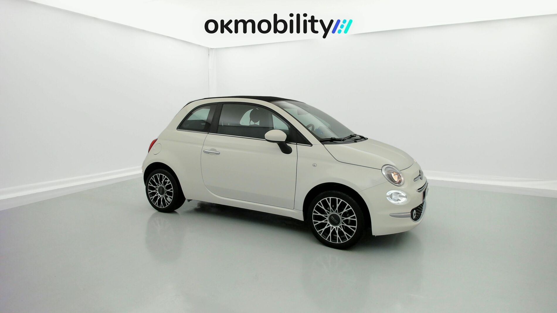 fiat 500c dolcevita 1.0 HYBRID 70 MHEV 2024 bianco 2