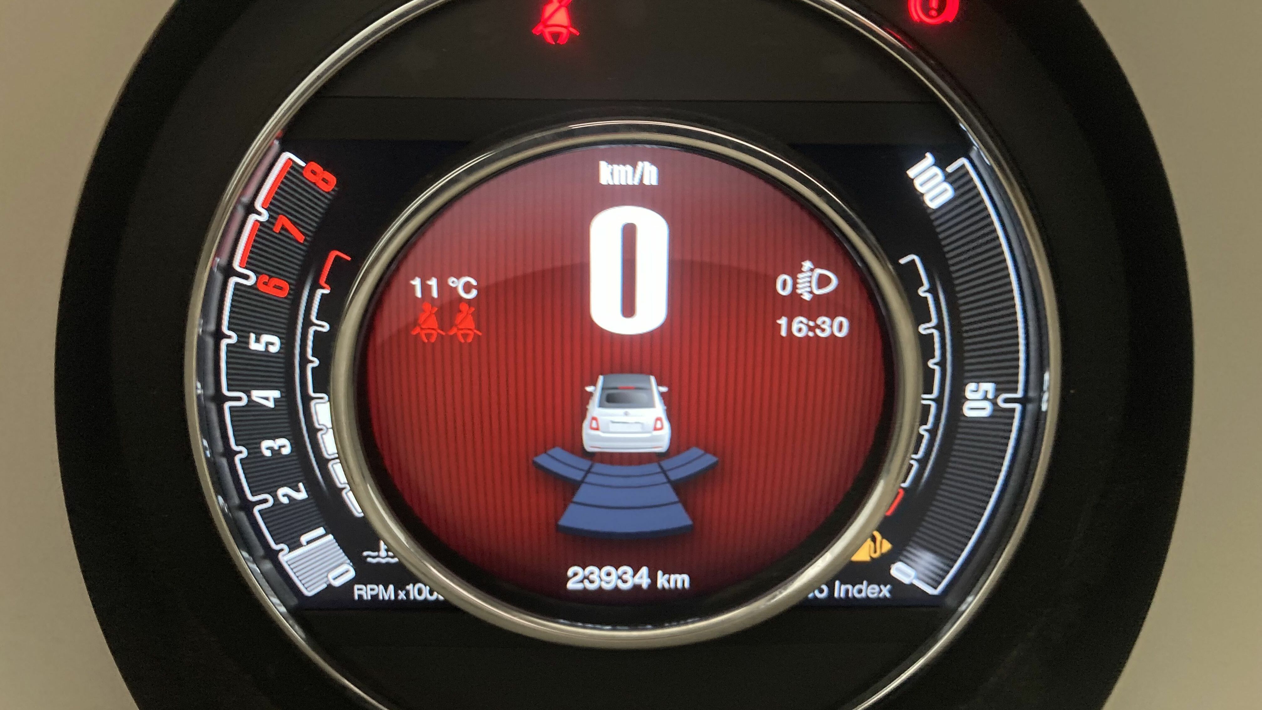 fiat 500c dolcevita 1.0 HYBRID 70 MHEV 2024 dew rugiada 17