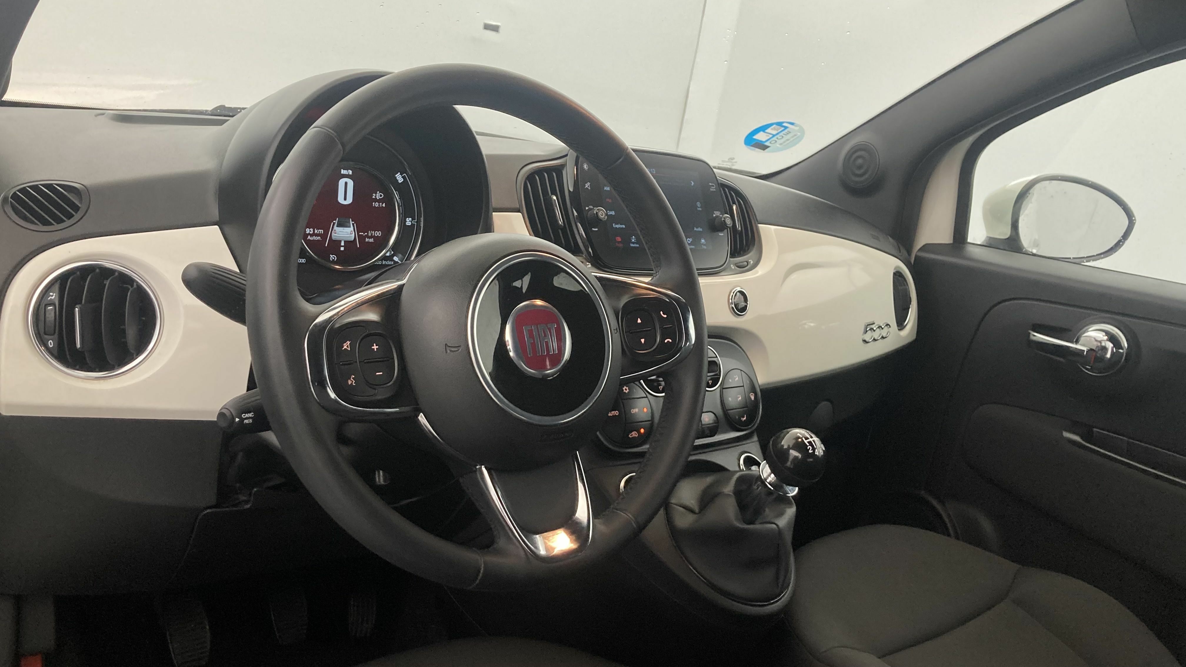 fiat 500c dolcevita 1.0 HYBRID 70 MHEV 2024 bianco 14