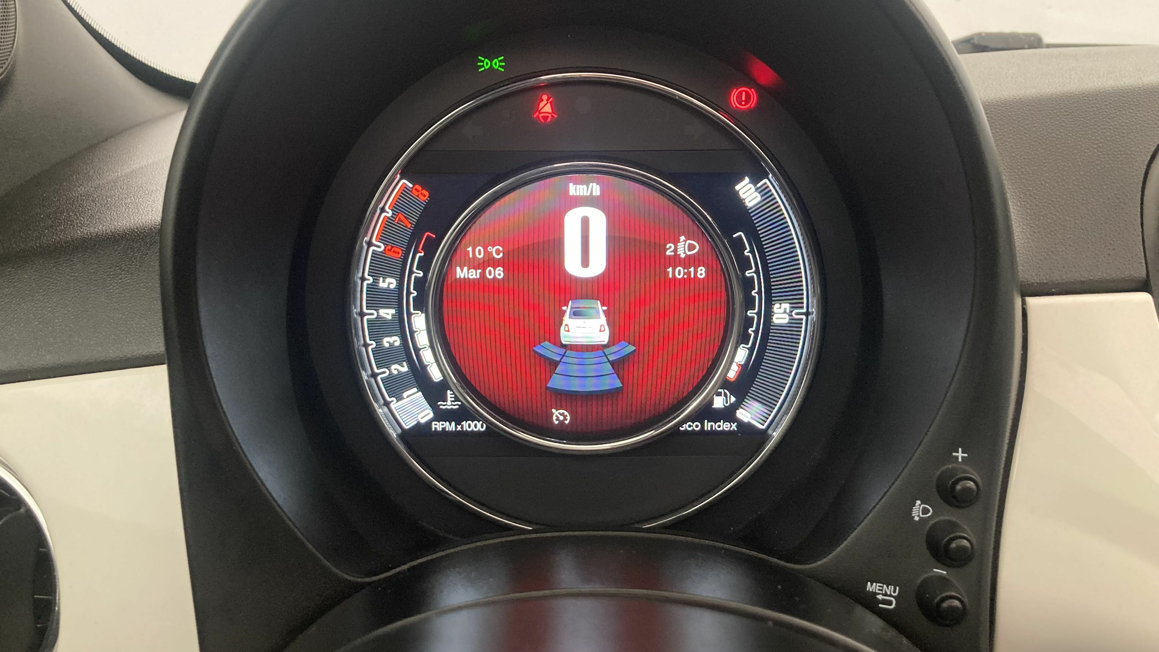 fiat 500c dolcevita 1.0 HYBRID 70 MHEV 2024 bianco 17