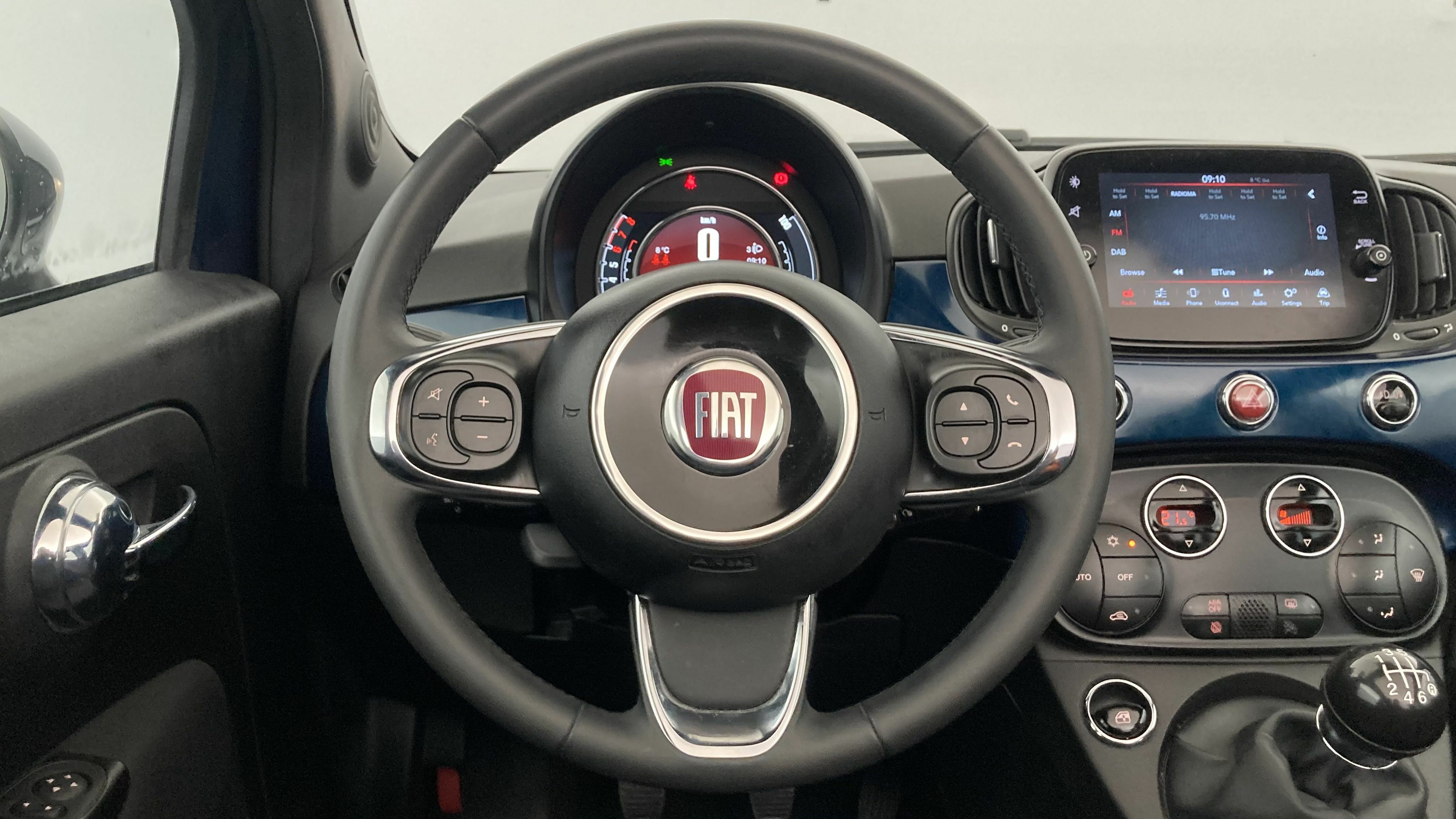 fiat 500c dolcevita 1.0 HYBRID 70 MHEV 2024 blu 16