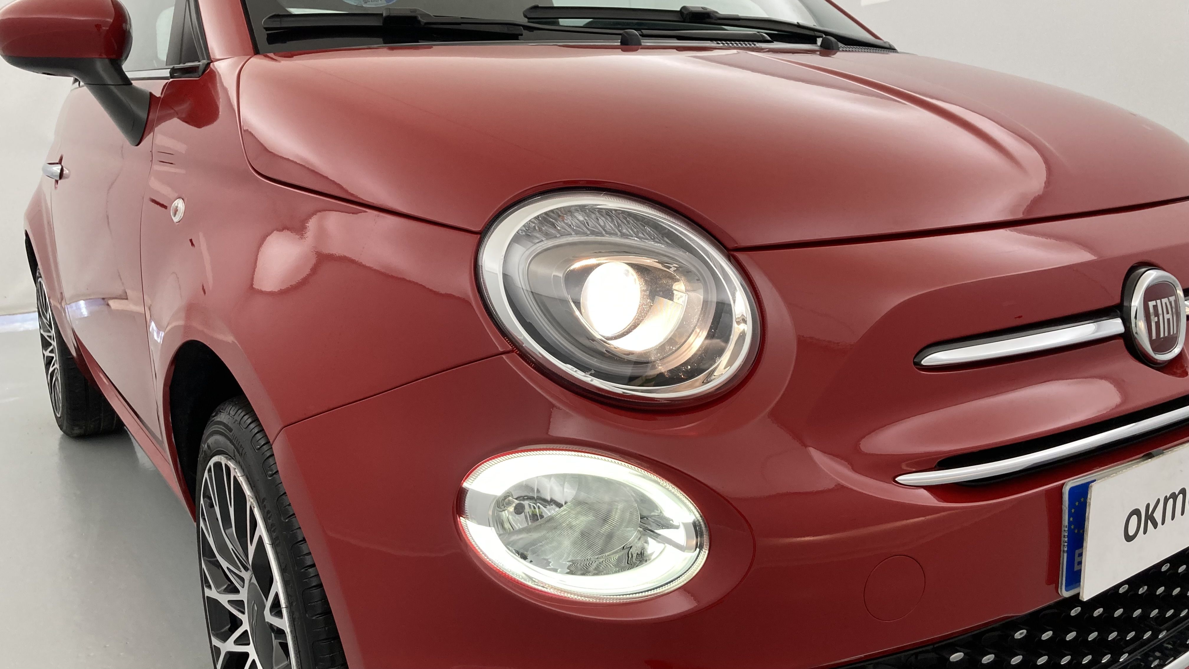 fiat 500c dolcevita 1.0 HYBRID 70 MHEV 2024 rosso corsa 14
