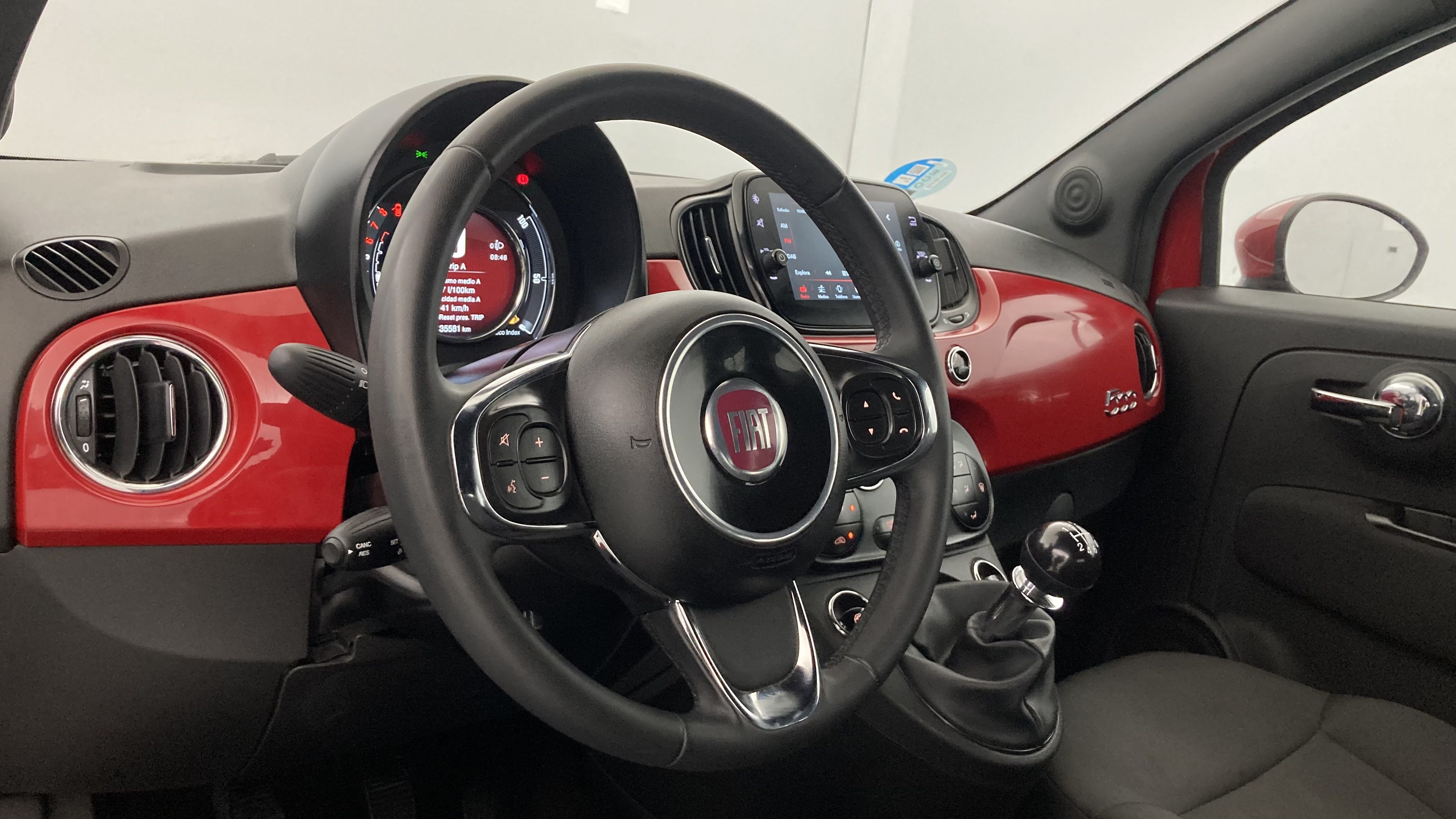 fiat 500c dolcevita 1.0 HYBRID 70 MHEV 2024 rosso corsa 18