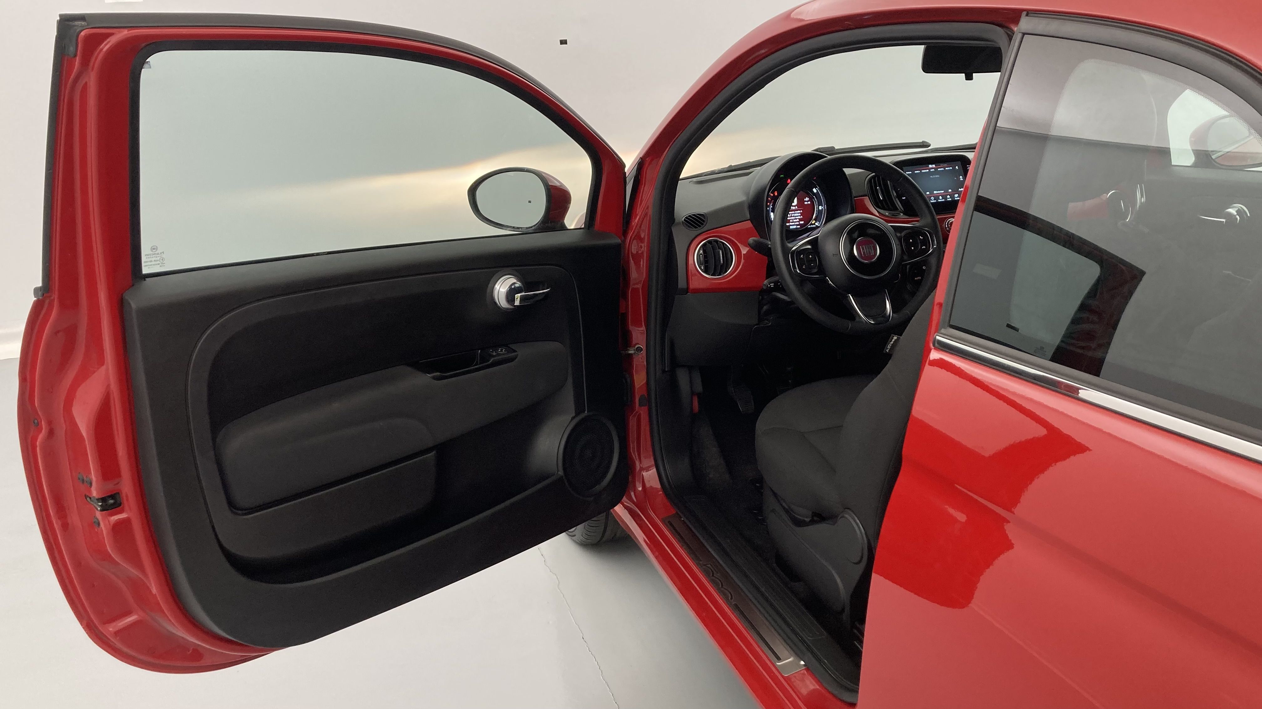fiat 500c dolcevita 1.0 HYBRID 70 MHEV 2024 rosso corsa 19