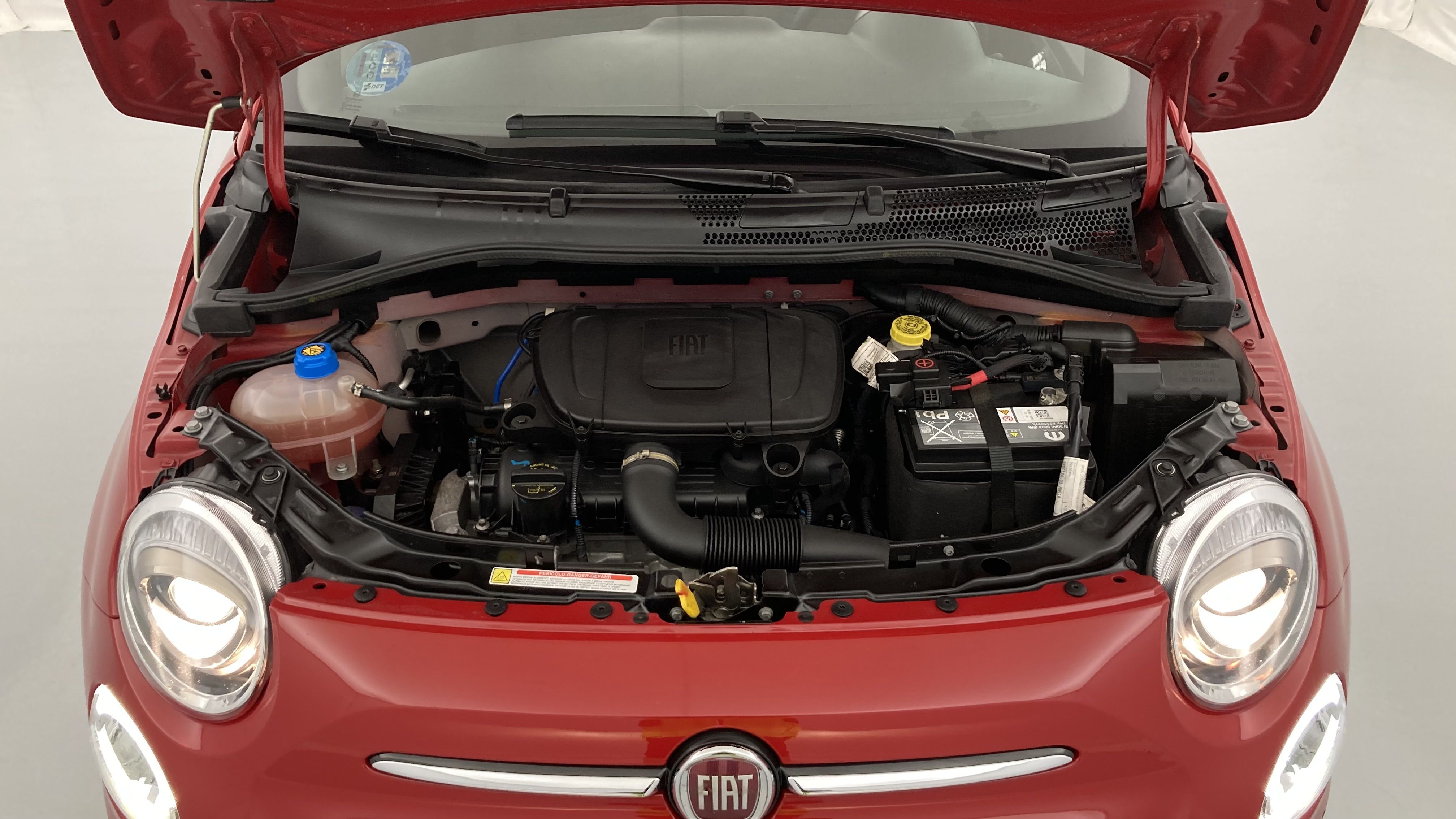 fiat 500c dolcevita 1.0 HYBRID 70 MHEV 2024 rosso corsa 23