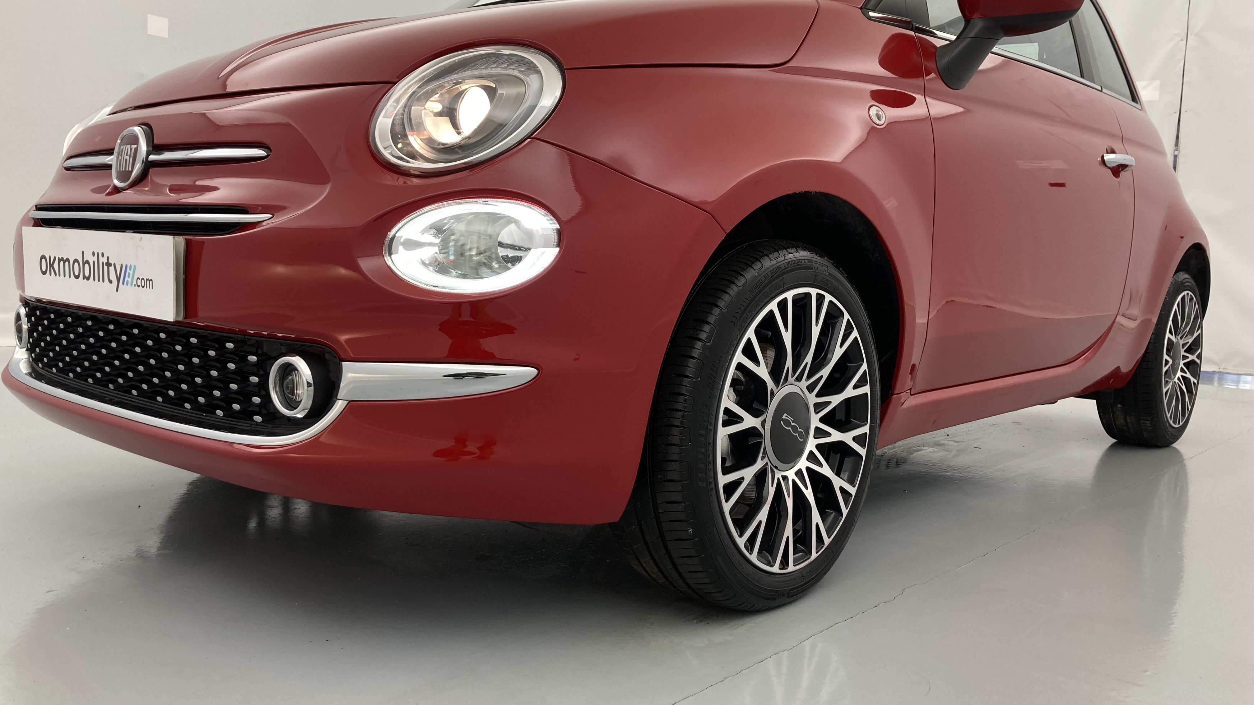 fiat 500c dolcevita 1.0 HYBRID 70 MHEV 2024 rosso corsa 29