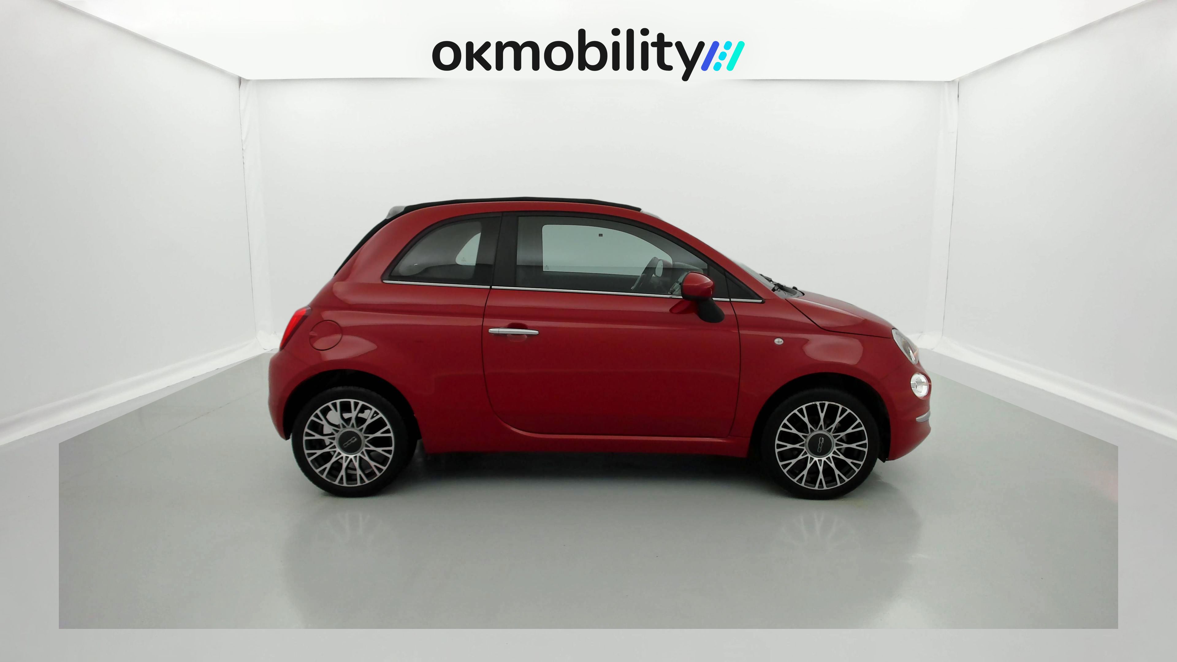fiat 500c dolcevita 1.0 HYBRID 70 MHEV 2024 rosso corsa 2