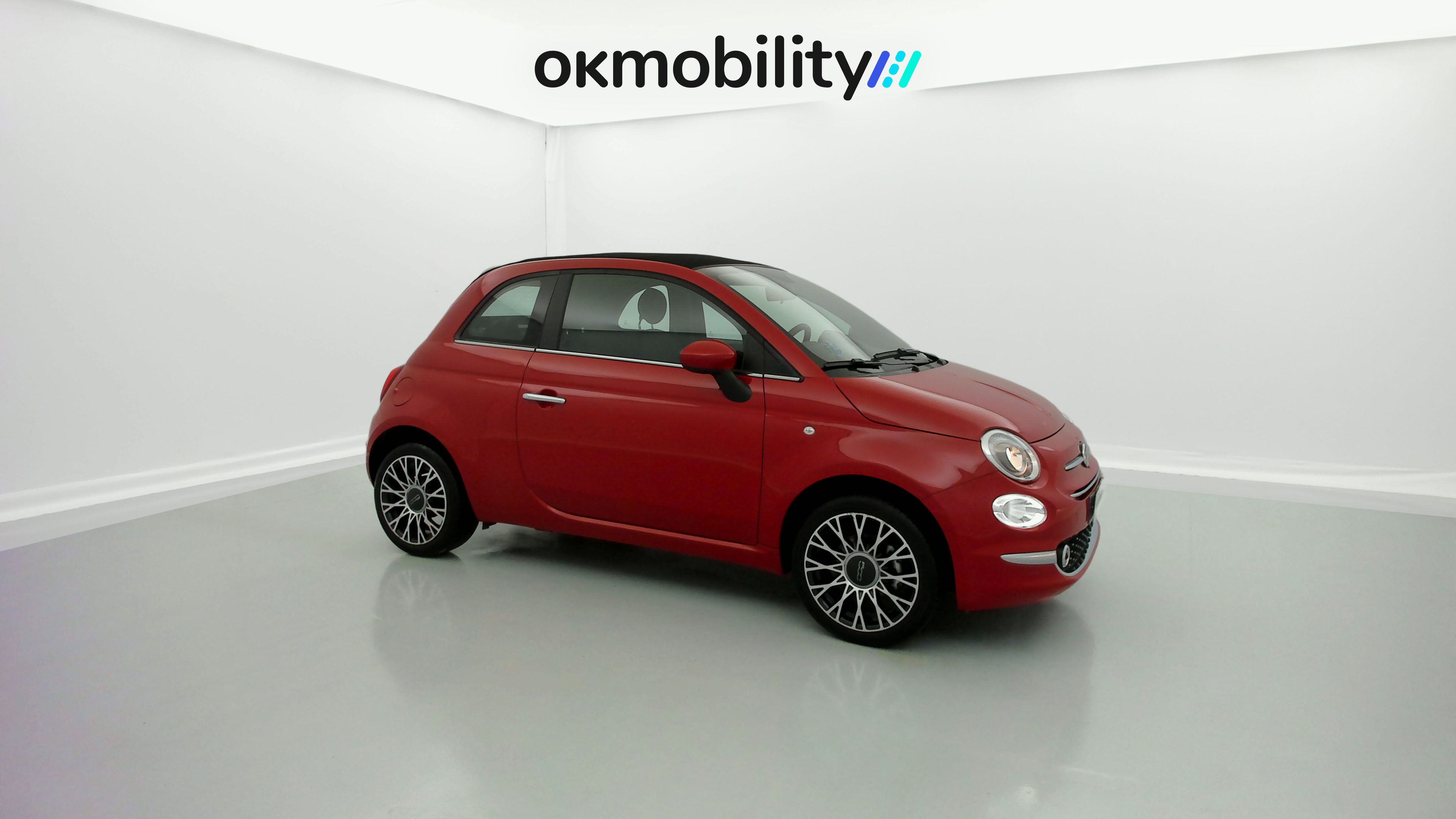 fiat 500c dolcevita 1.0 HYBRID 70 MHEV 2024 rosso corsa 3