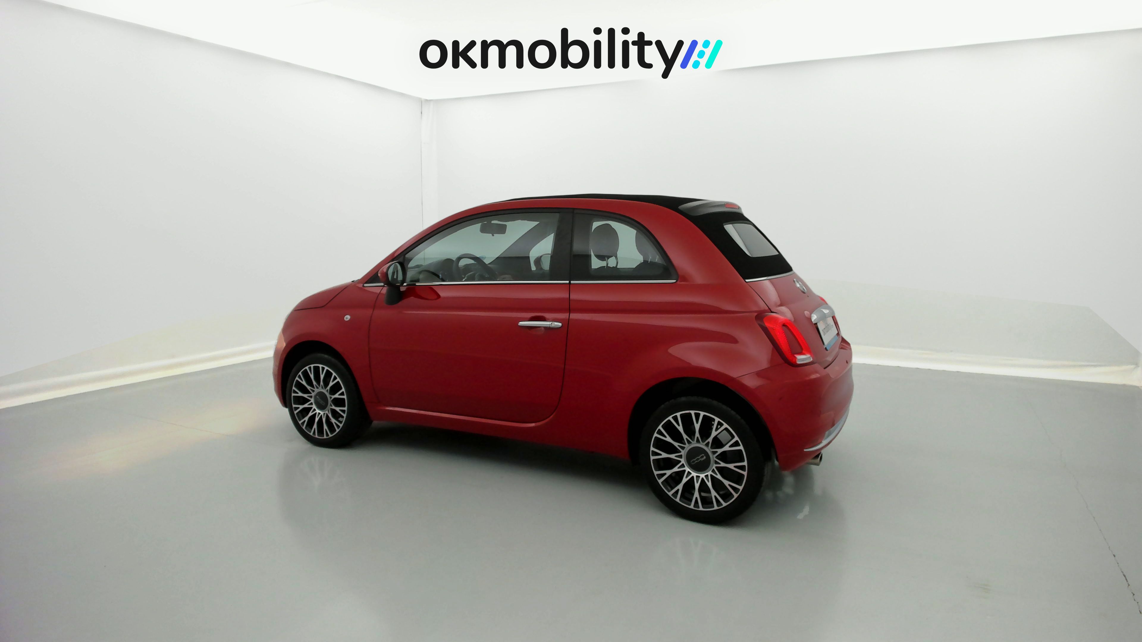 fiat 500c dolcevita 1.0 HYBRID 70 MHEV 2024 rosso corsa 8