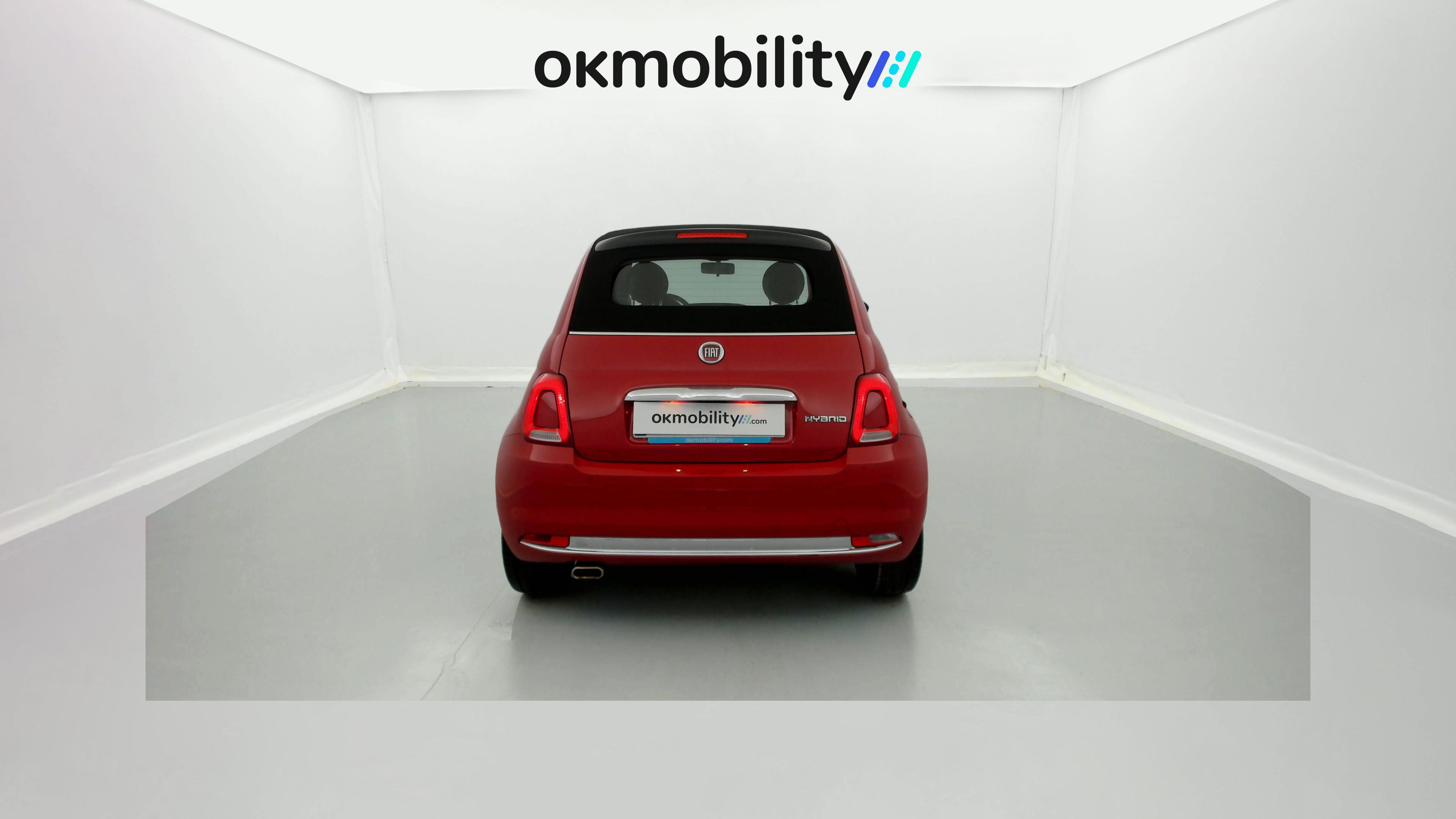 fiat 500c dolcevita 1.0 HYBRID 70 MHEV 2024 rosso corsa 10