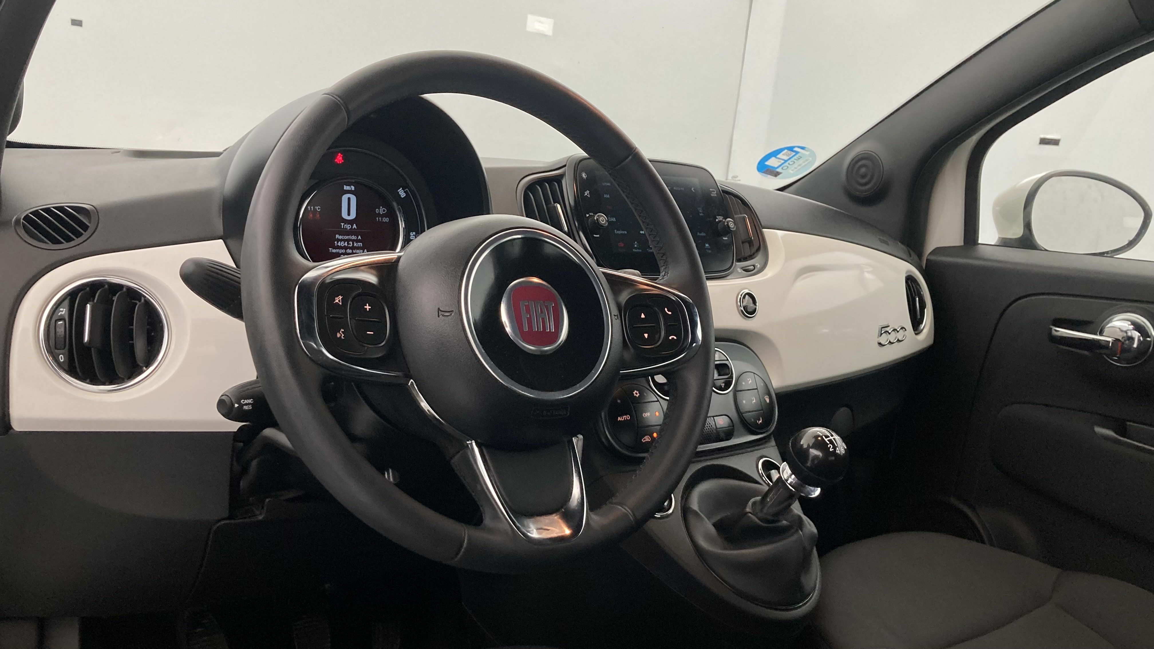 fiat 500c dolcevita 1.0 HYBRID 70 MHEV 2024 bianco 14