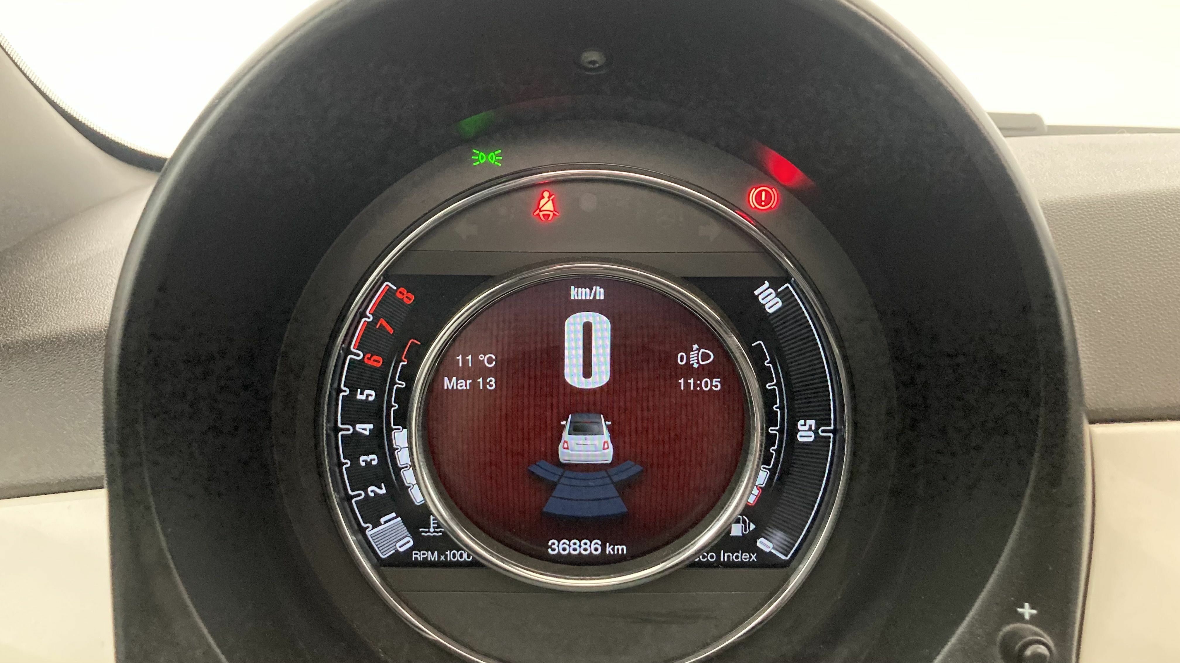 fiat 500c dolcevita 1.0 HYBRID 70 MHEV 2024 bianco 17