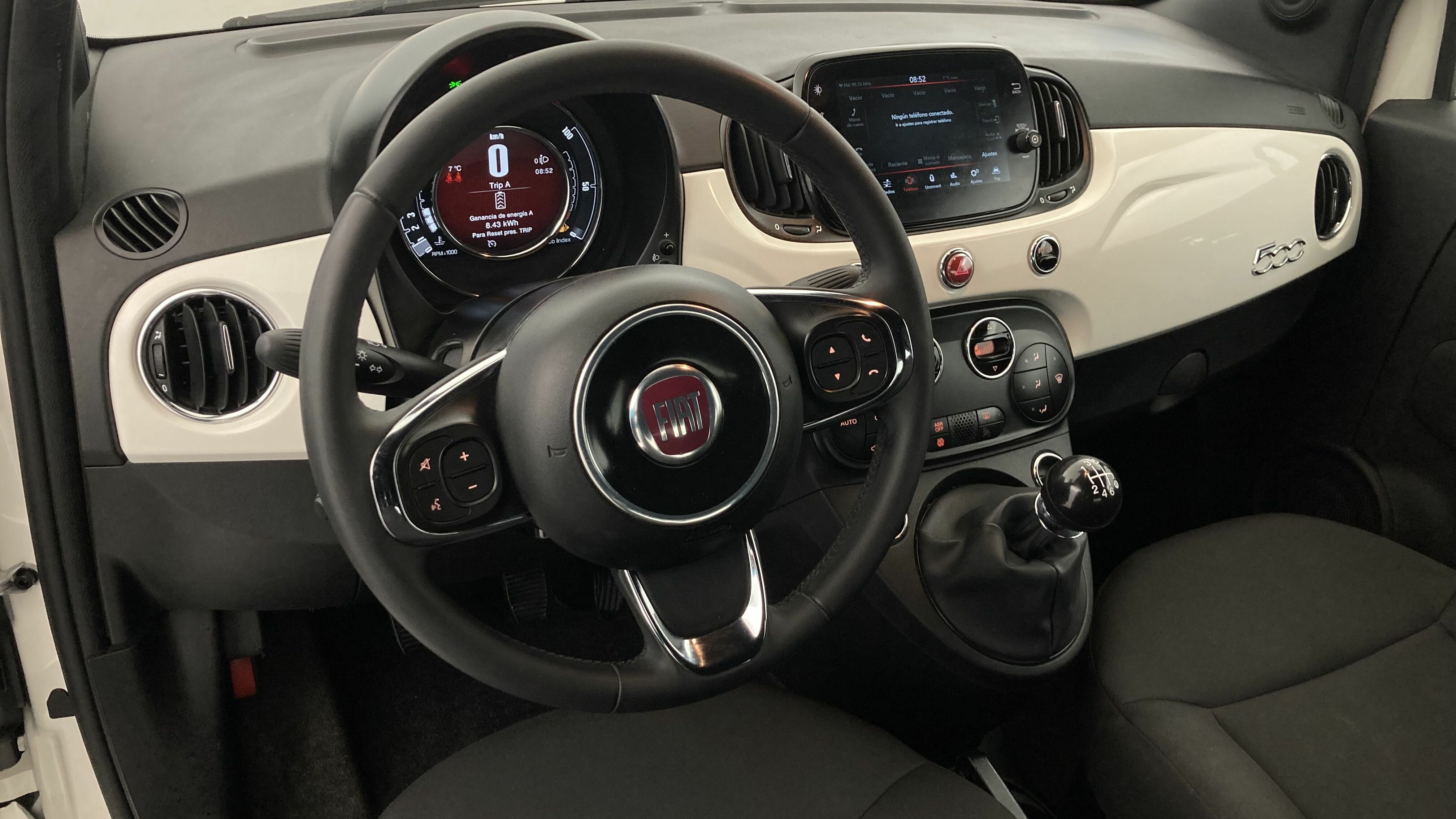 fiat 500c dolcevita 1.0 HYBRID 70 MHEV 2024 bianco 14