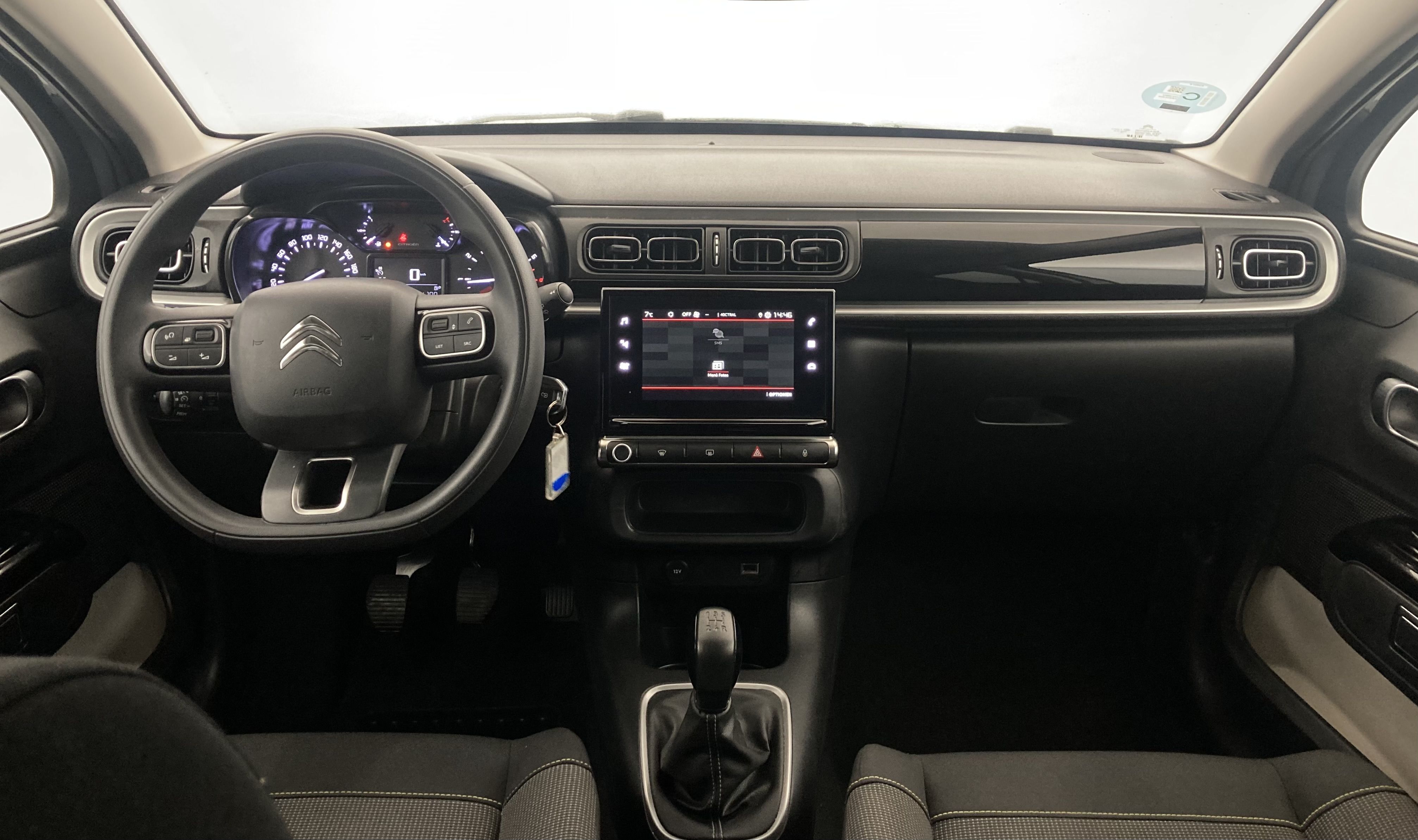 citroen c3 origin max 1.2 PURETECH 83 2024 gris acero 28