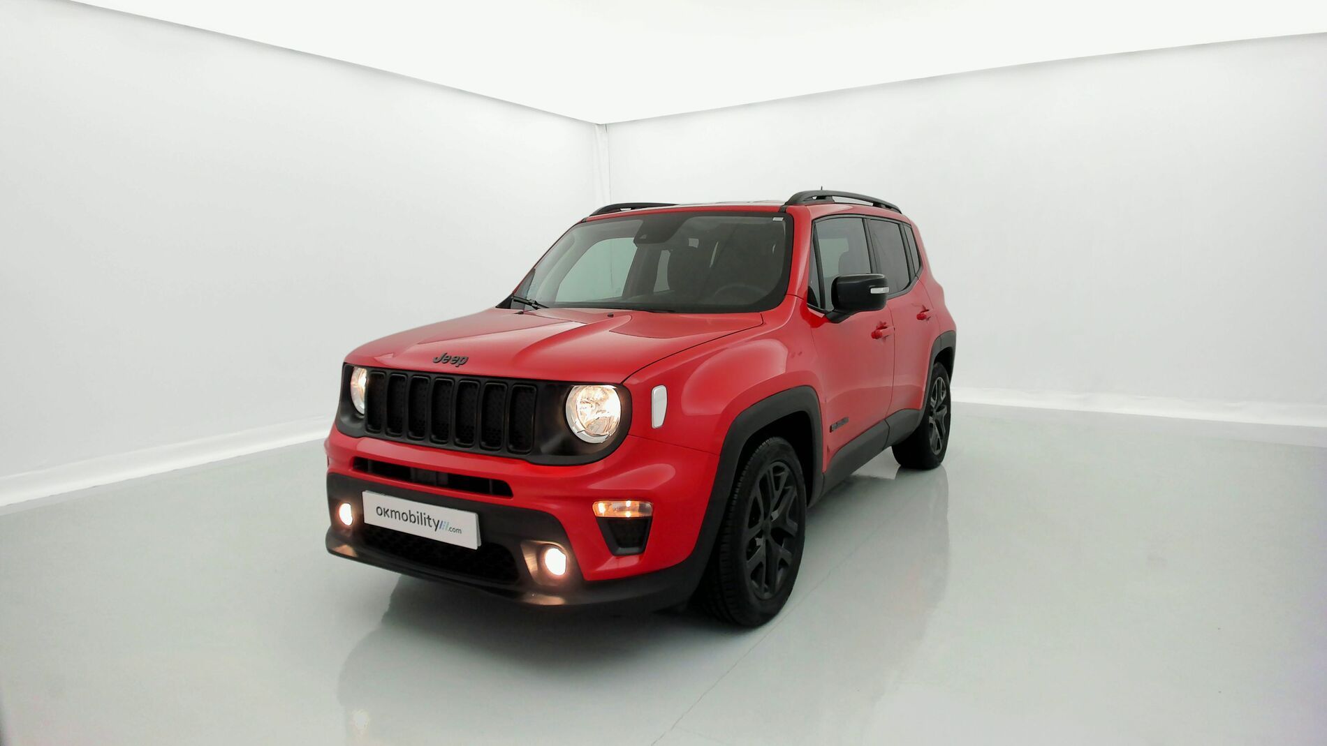 jeep renegade night eagle ii 1.0 TURBO 120CV 2022 rojo colorado 1