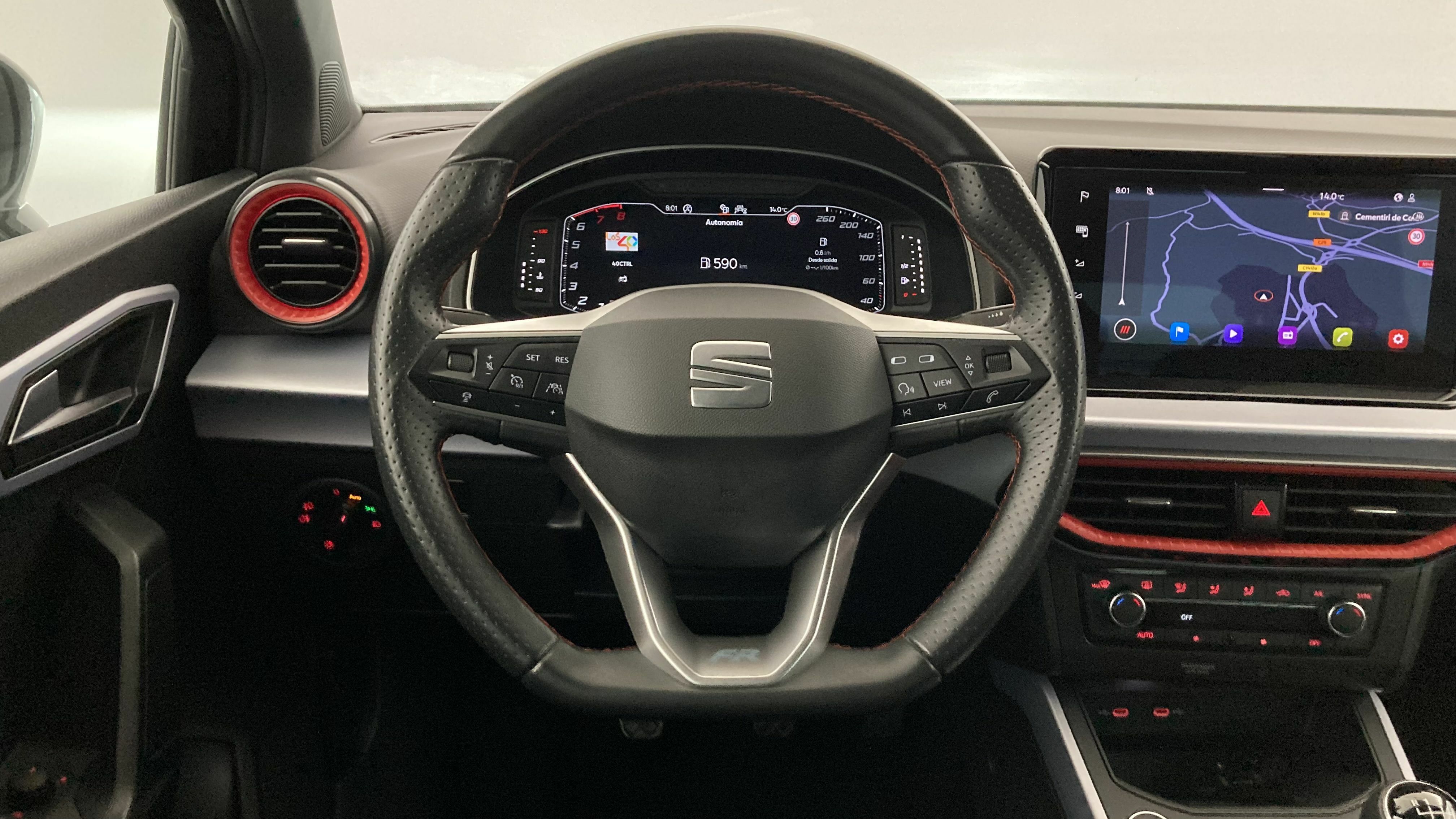seat arona fr xl rx 1.0 TSI 115 2024 negro midnight 17