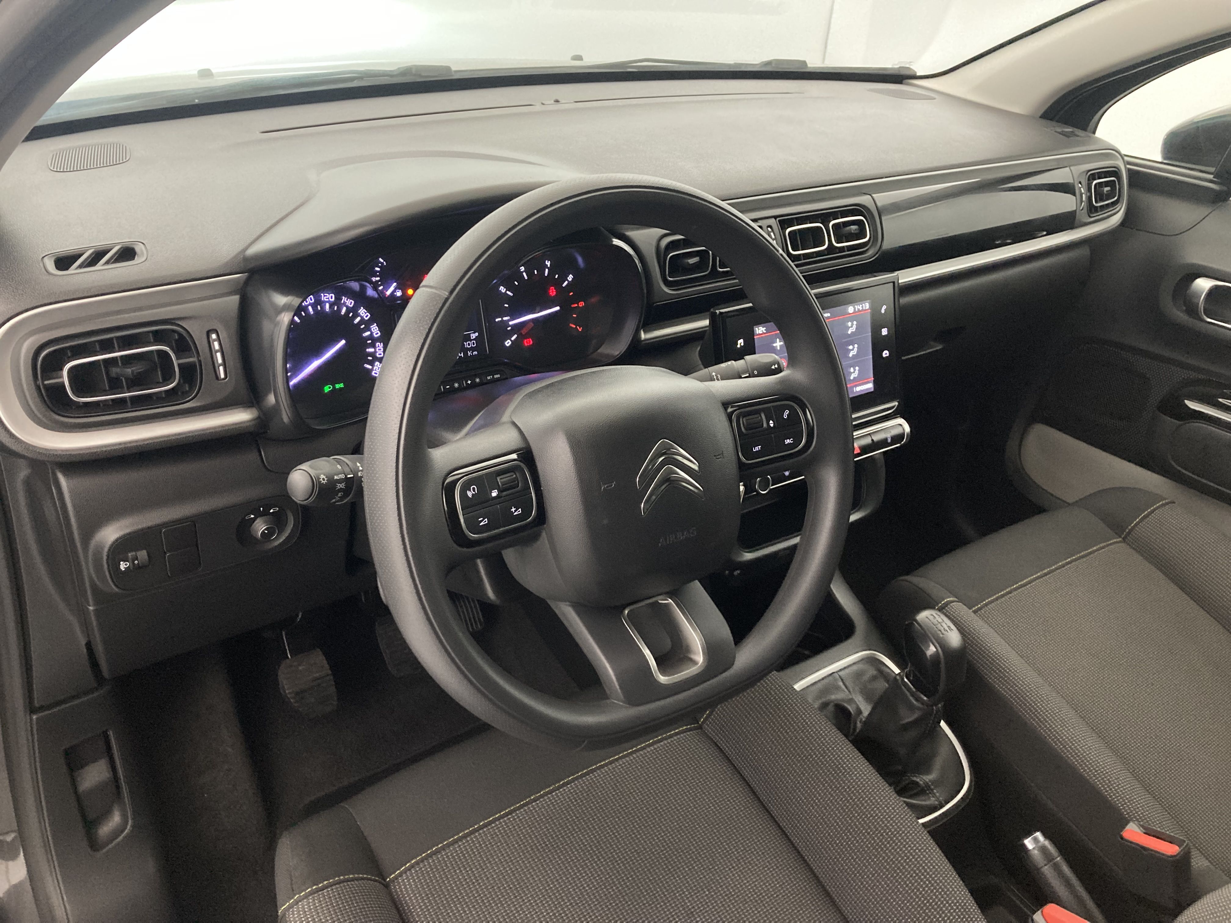 citroen c3 origin max 1.2 PURETECH 83 2024 gris platino 19