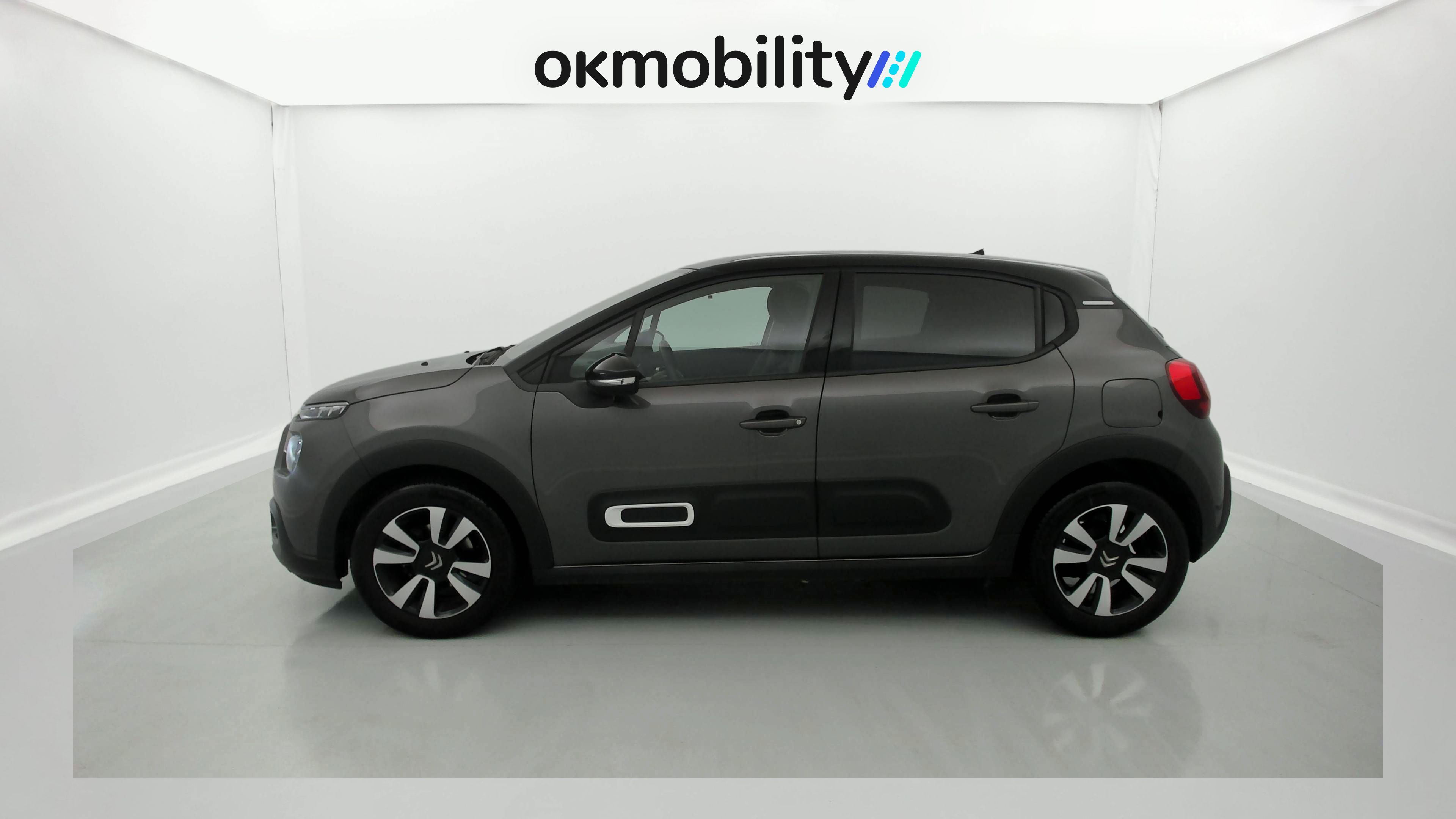 citroen c3 origin max 1.2 PURETECH 83 2024 gris platino / negro 9