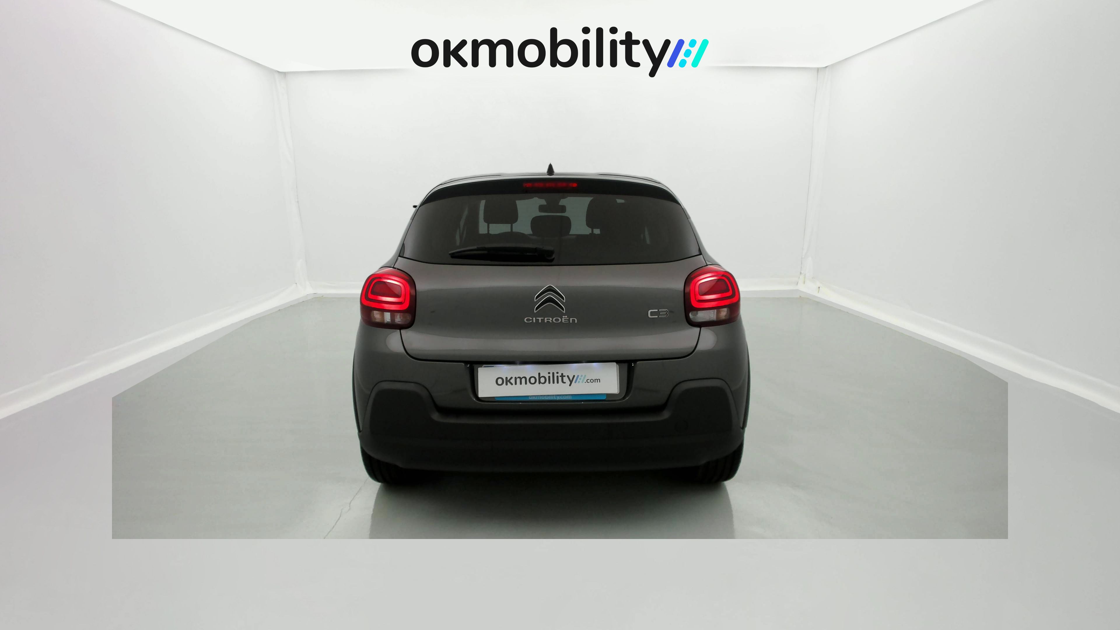 citroen c3 origin max 1.2 PURETECH 83 2024 gris platino / negro 12