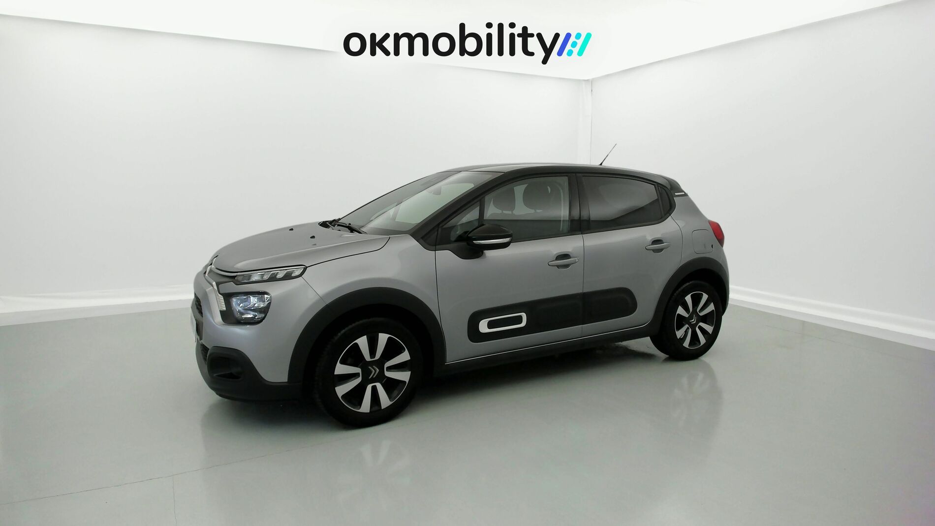 citroen c3 origin max 1.2 PURETECH 83 2024 gris acero / negro 4