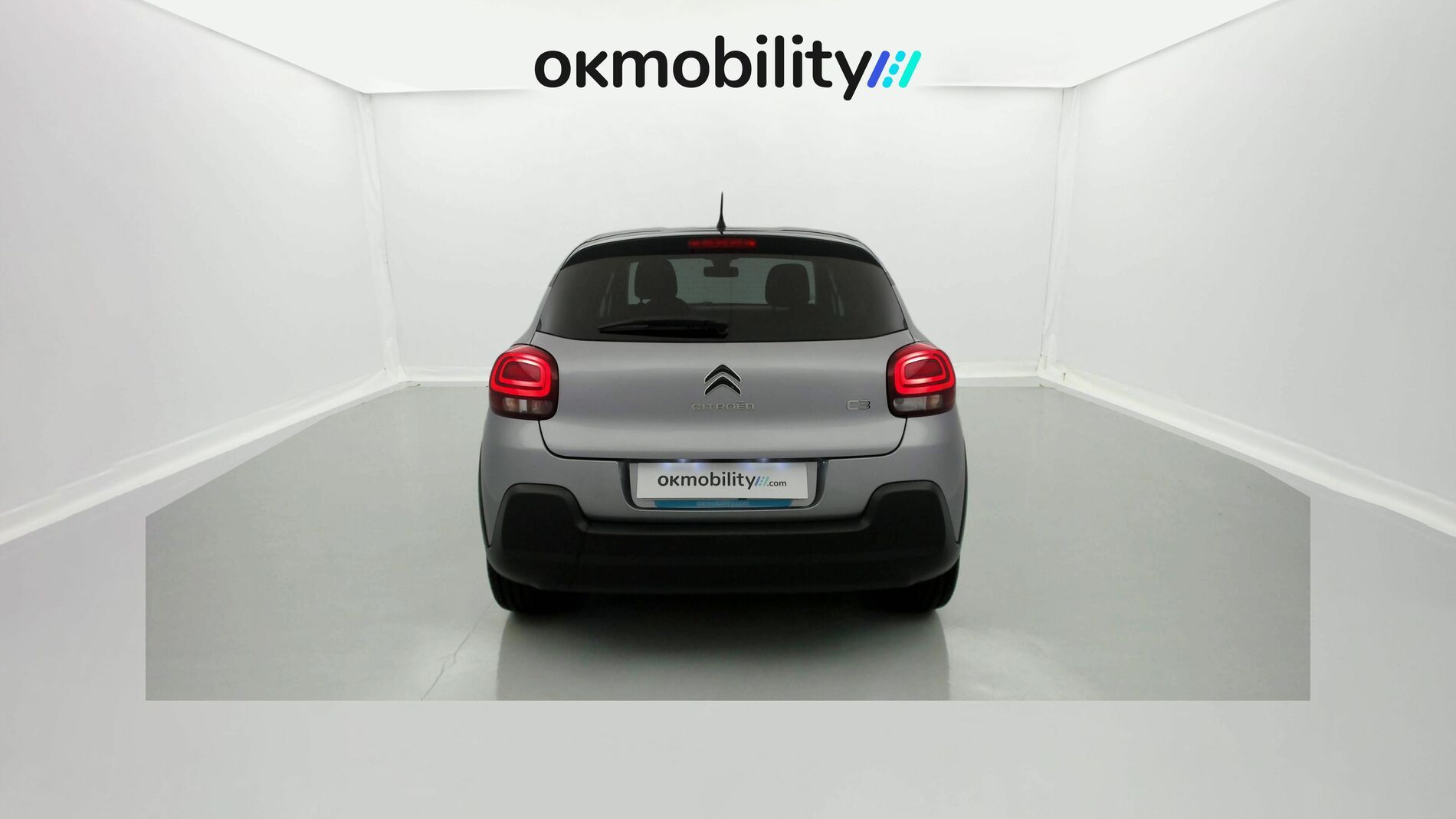 citroen c3 origin max 1.2 PURETECH 83 2024 gris acero / negro 9