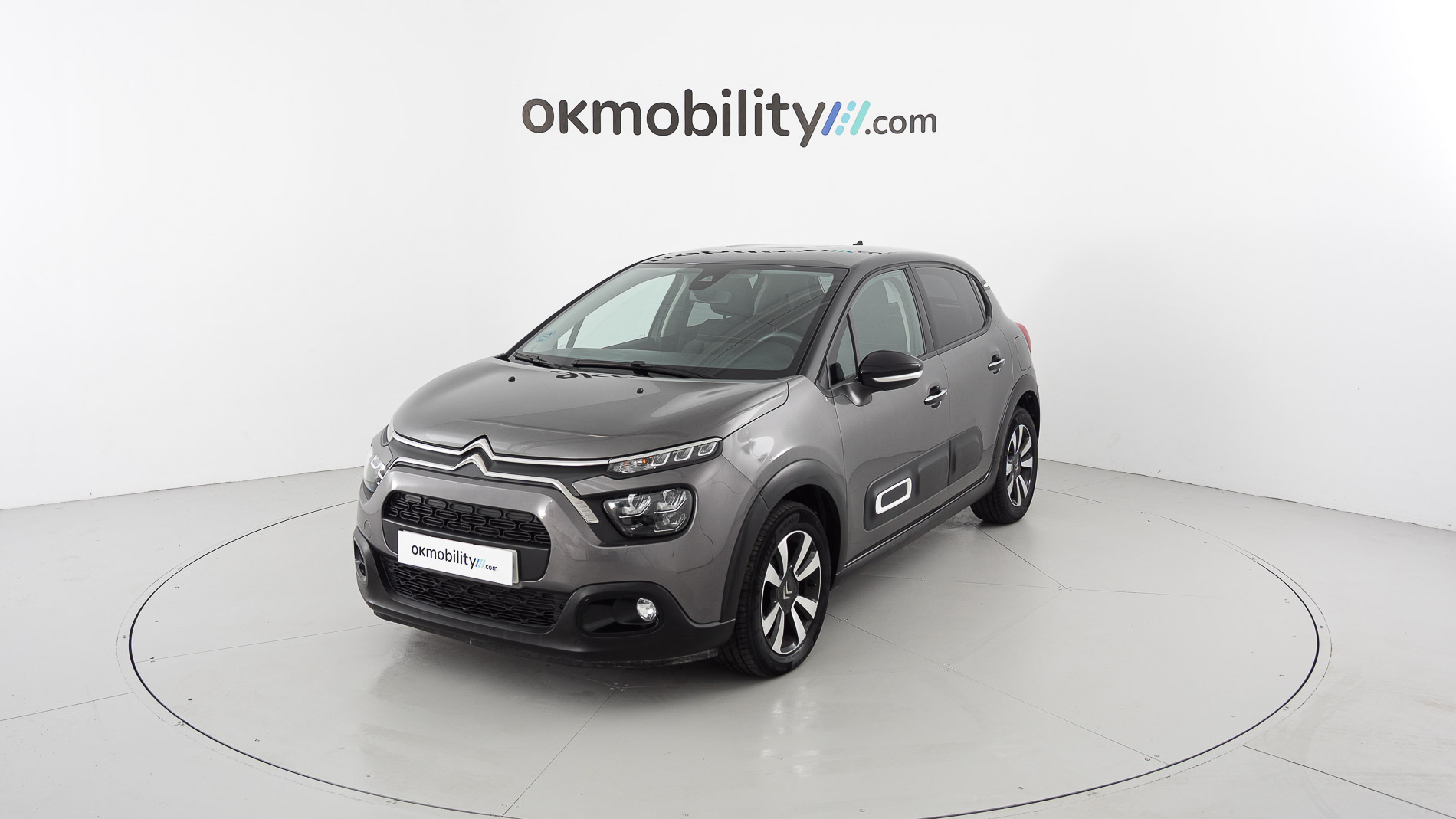 citroen c3 origin max 1.2 PURETECH 83 2024 gris platino / negro 1