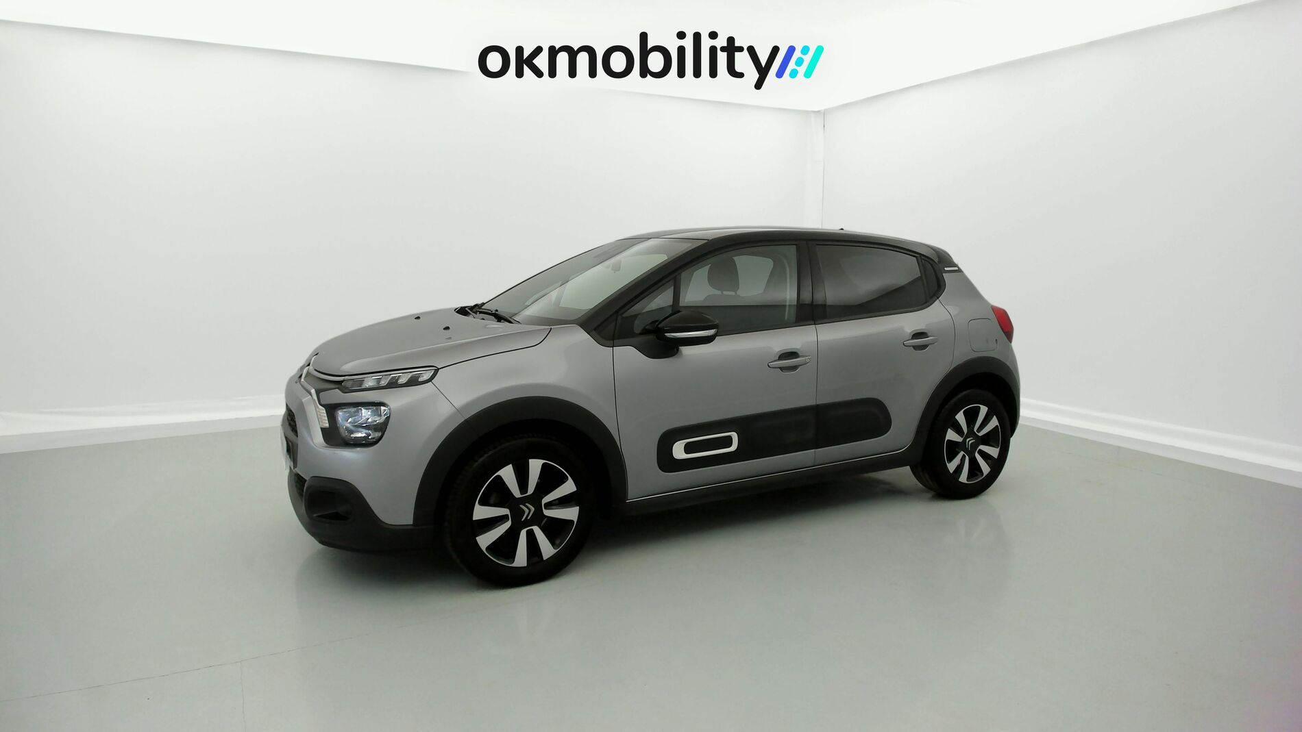 citroen c3 origin max 1.2 PURETECH 83 2024 gris acero / negro 4