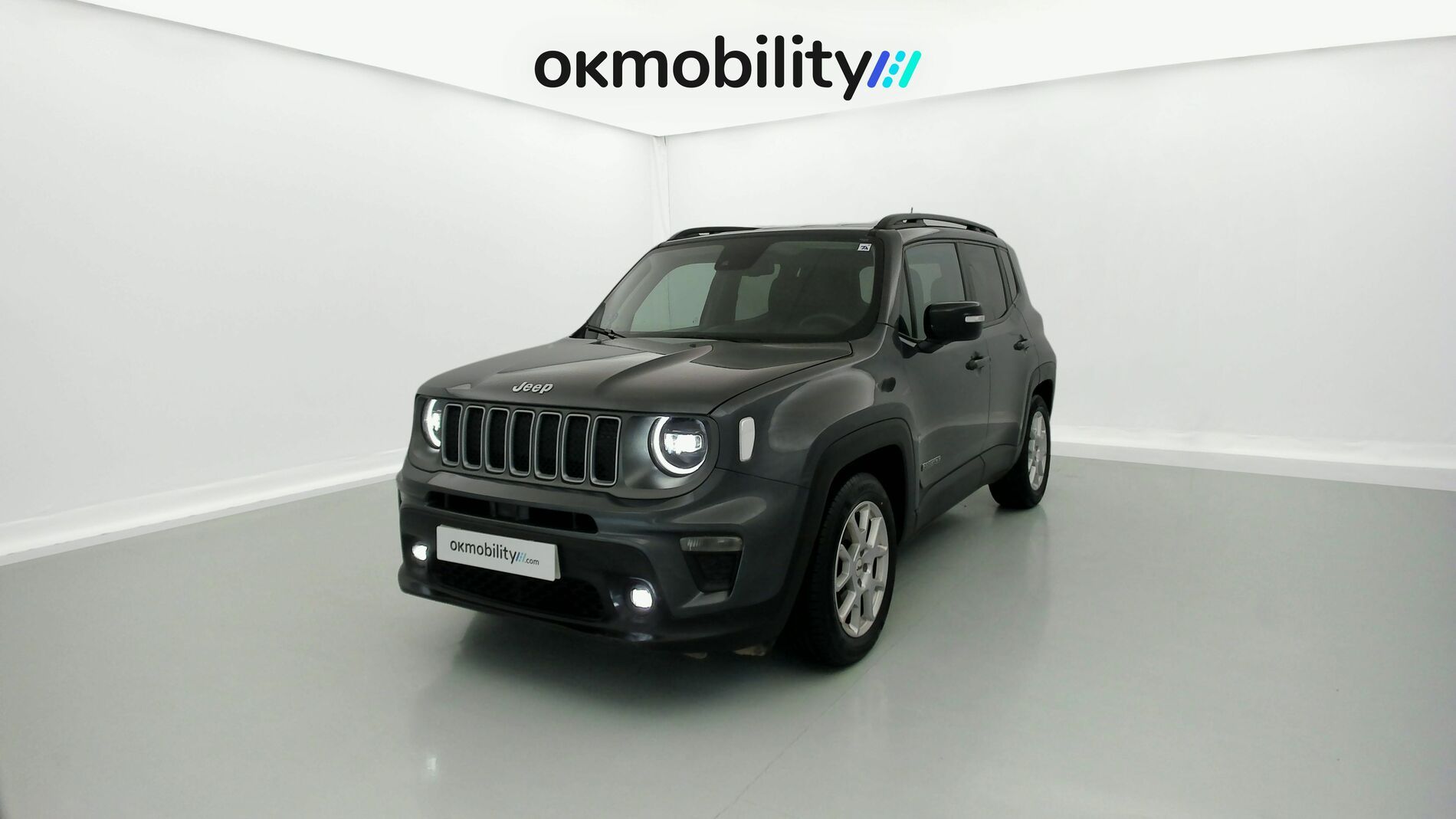 jeep renegade limited 1.5 TURBO 130 DCT 2023 gris grafito 1