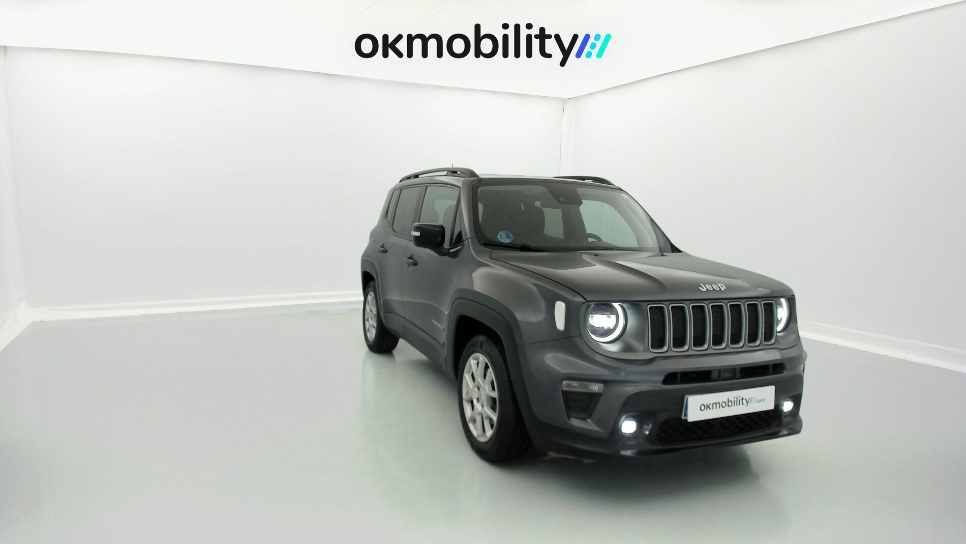 jeep renegade limited 1.5 TURBO 130 DCT 2023 gris grafito 3