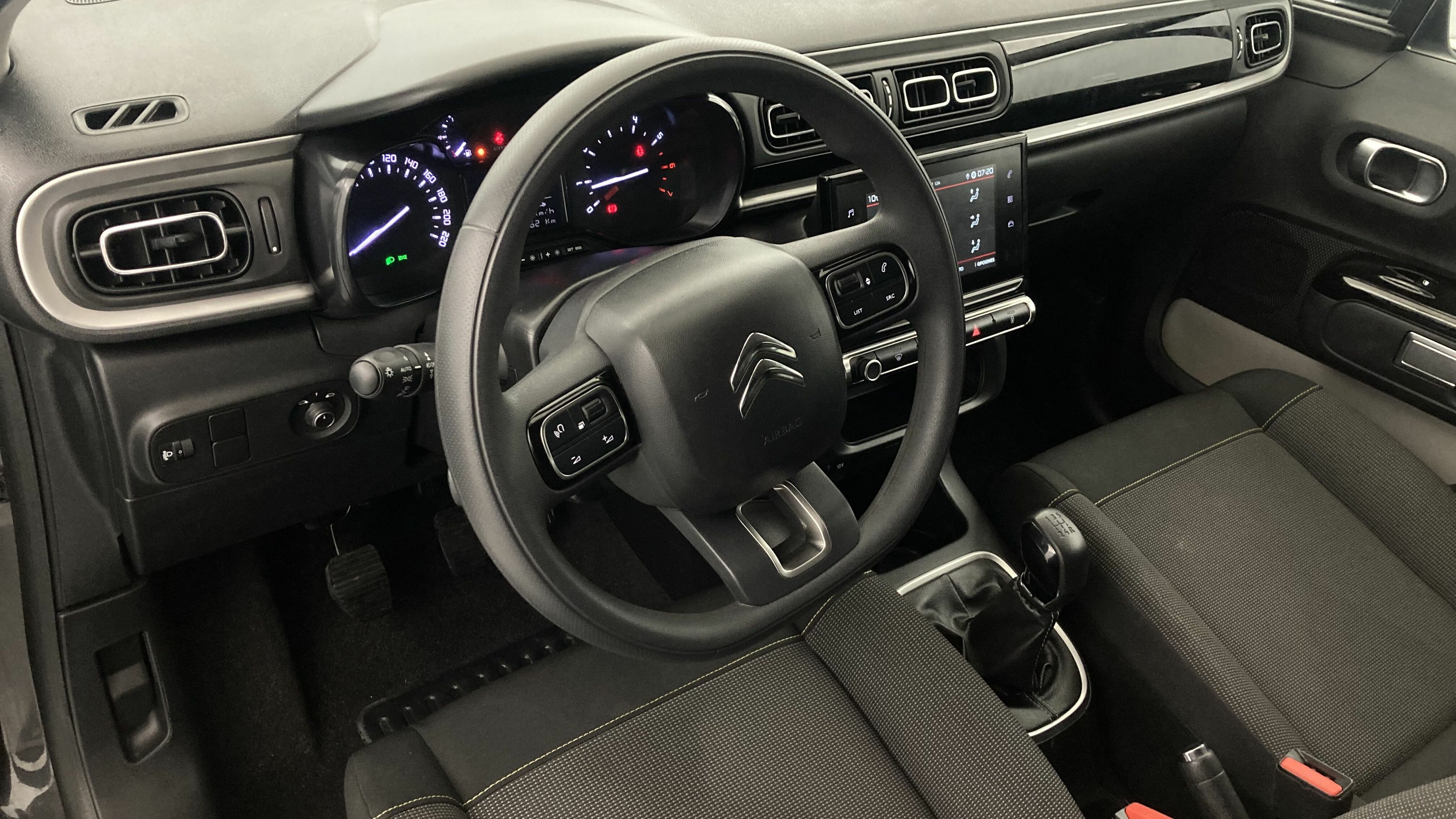 citroen c3 origin max 1.2 PURETECH 83 2024 gris platino / negro 16