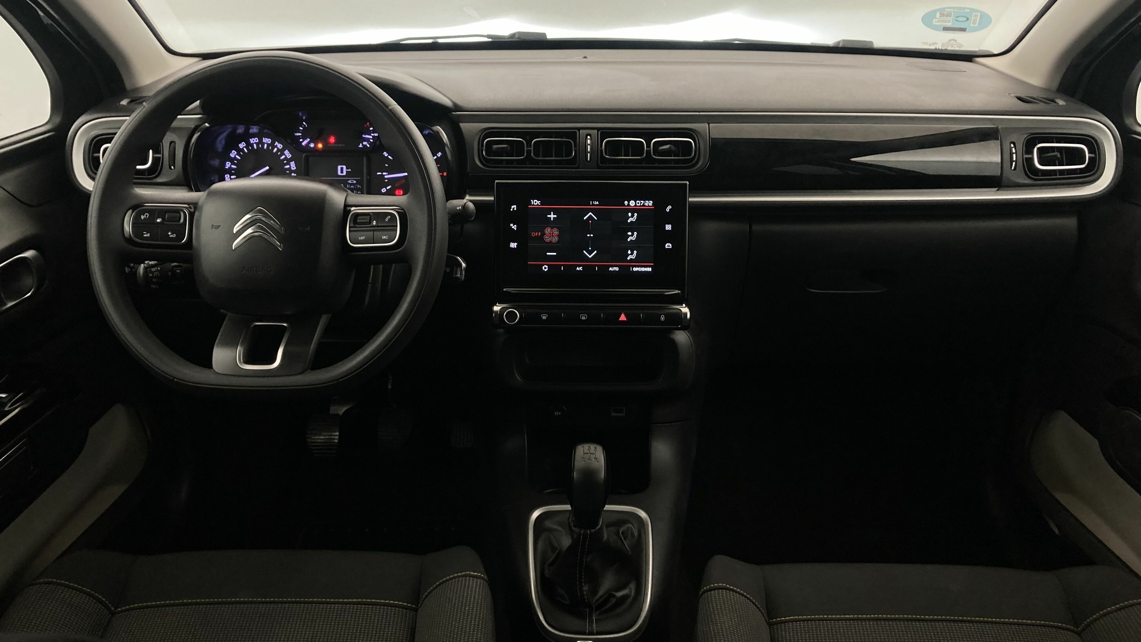 citroen c3 origin max 1.2 PURETECH 83 2024 gris platino / negro 17