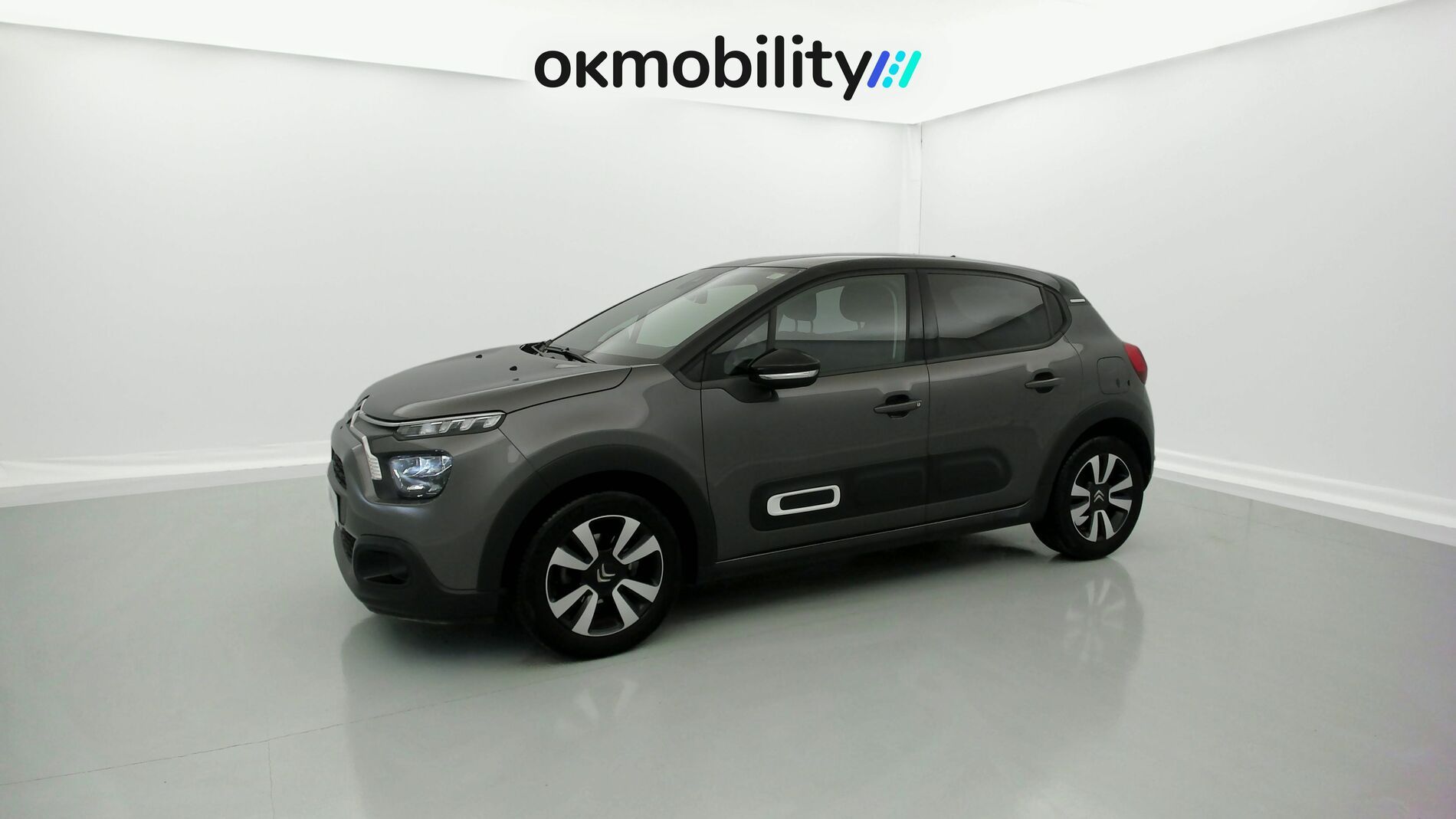 citroen c3 origin max 1.2 PURETECH 83 2024 gris platino / negro 5