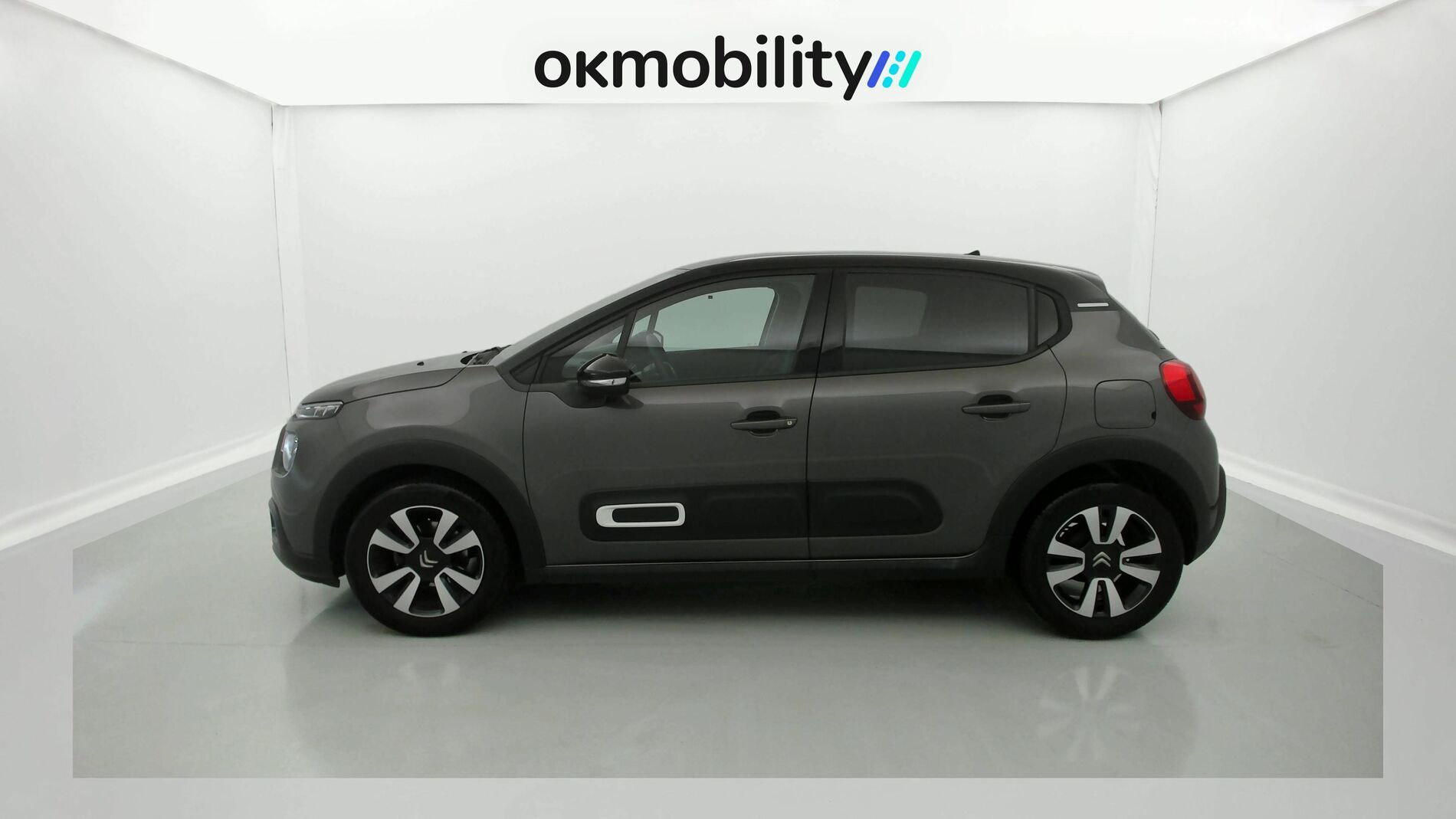 citroen c3 origin max 1.2 PURETECH 83 2024 gris platino / negro 8