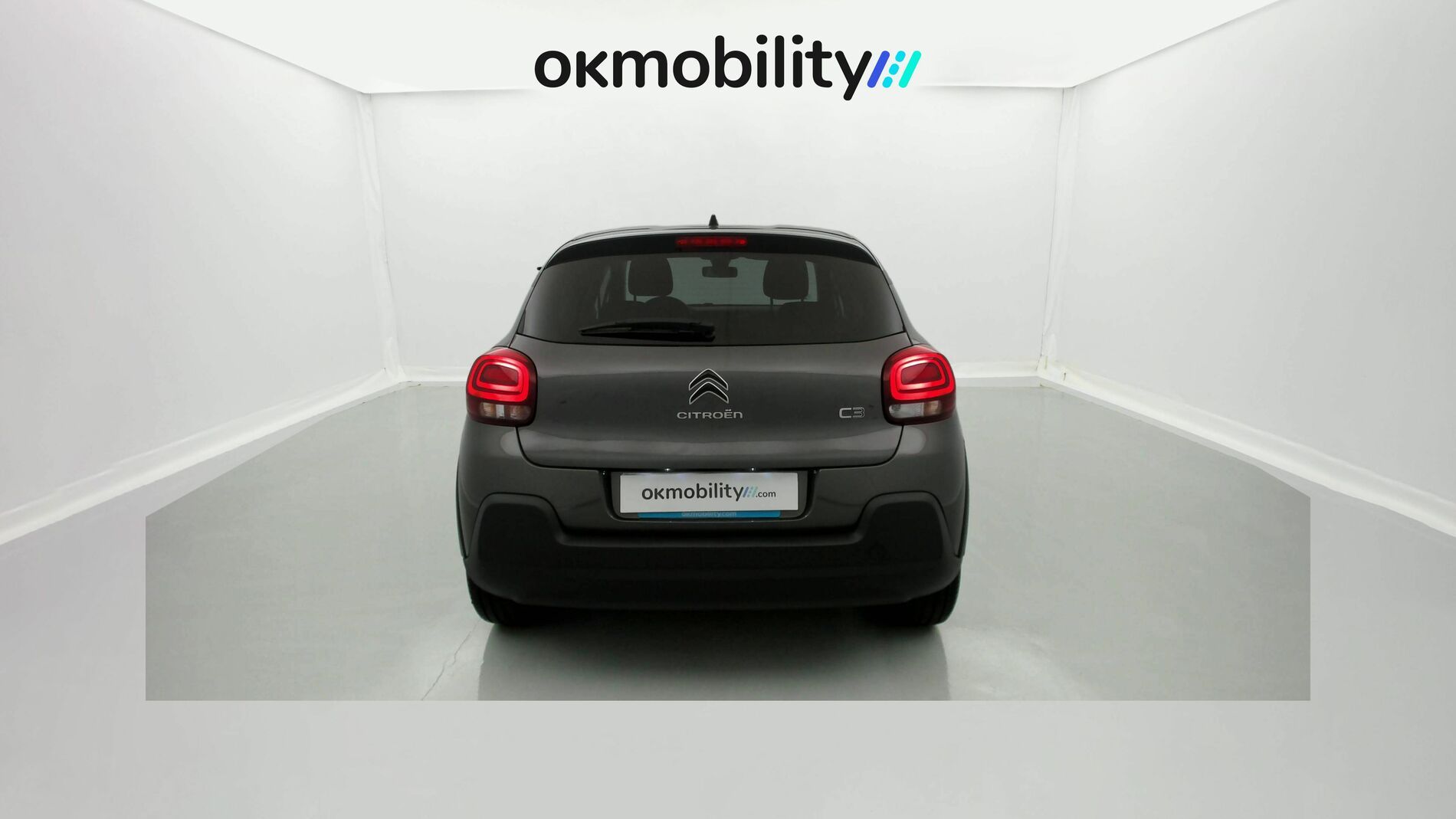 citroen c3 origin max 1.2 PURETECH 83 2024 gris platino / negro 11