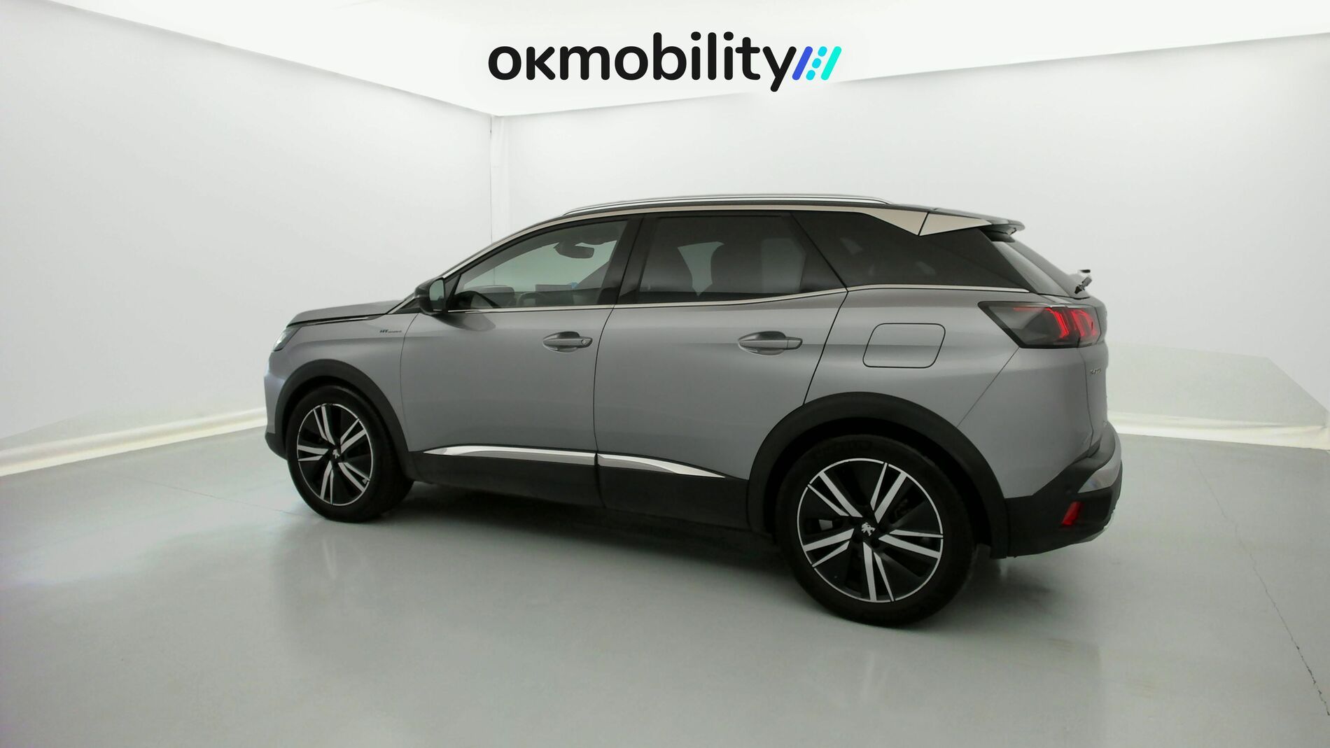 peugeot 3008 gt pack 1.6 HYBRID 300 EAT PHEV 2022 gris artense / negro 8